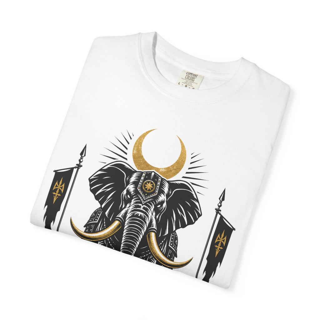 Victory & Sacrifice Elephant T-Shirt — Graphic Warrior Tee