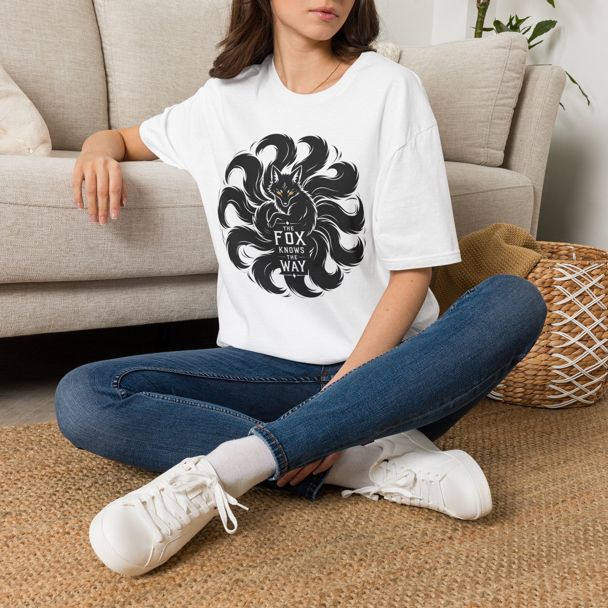 Fox Tails T-Shirt — "The Fox Knows the Way" Graphic Tee