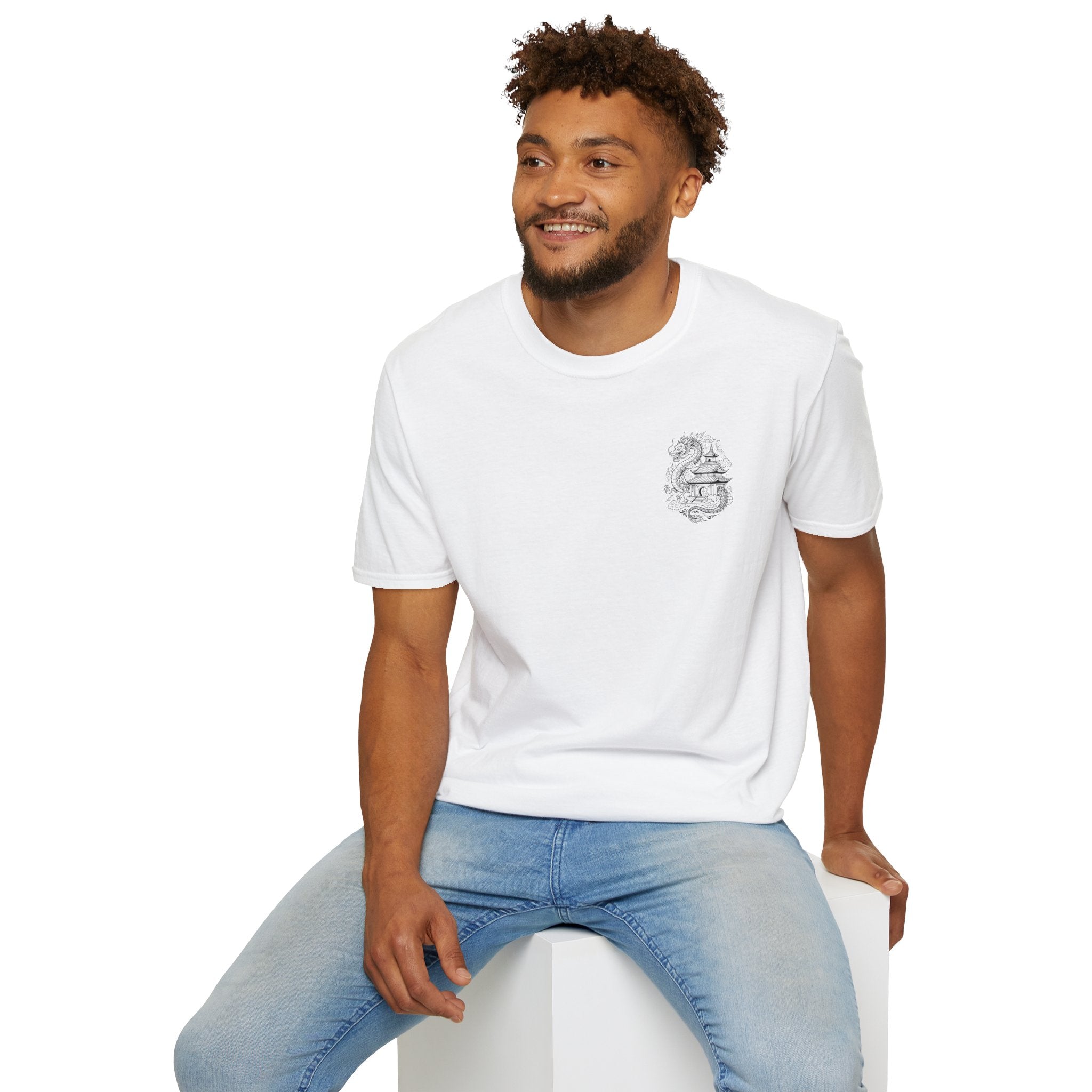 Dragon Temple T-Shirt — Asian Dragon Graphic Tee