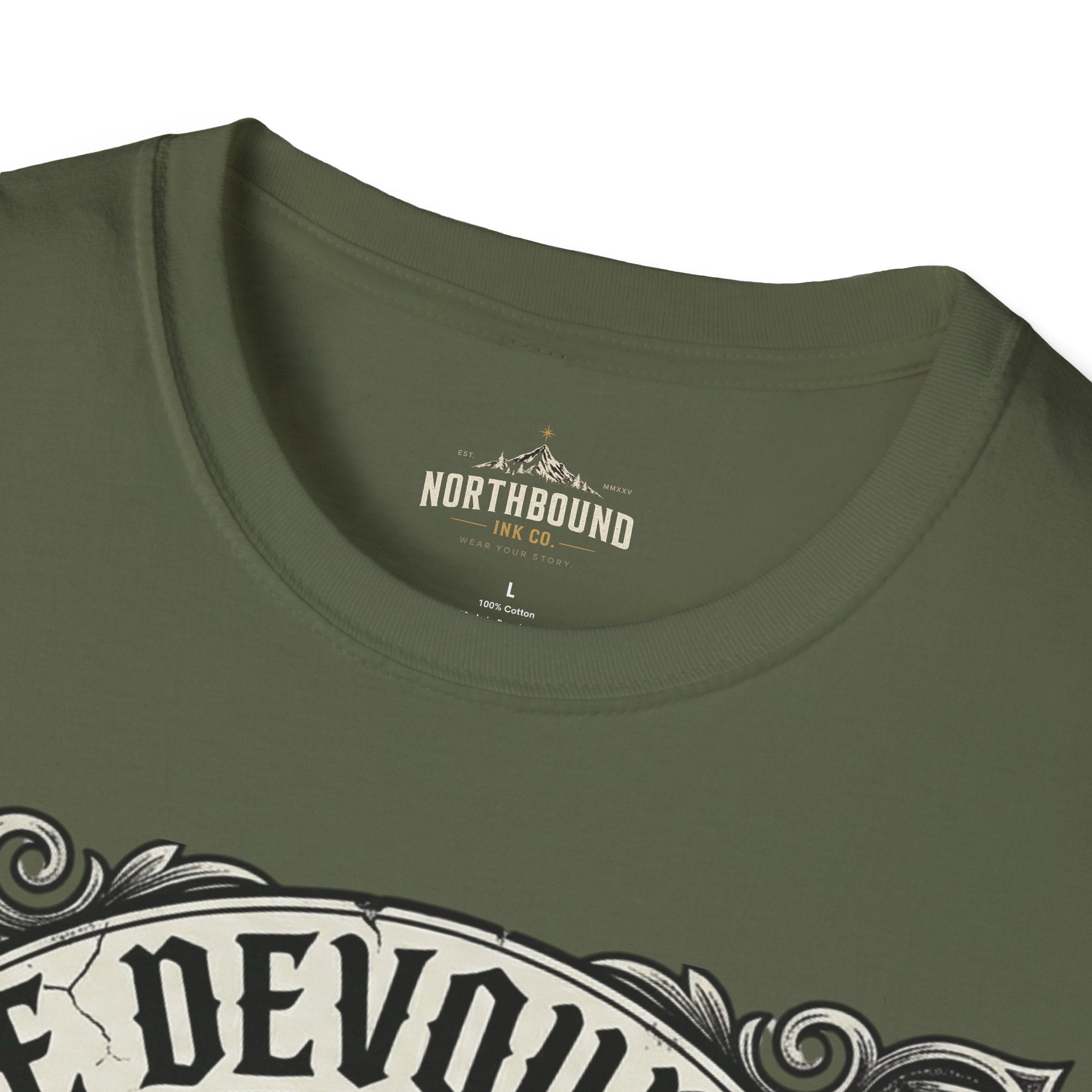 Time Devours All Skull T-Shirt – Vintage Gothic Skull & Pocket Watch Tee