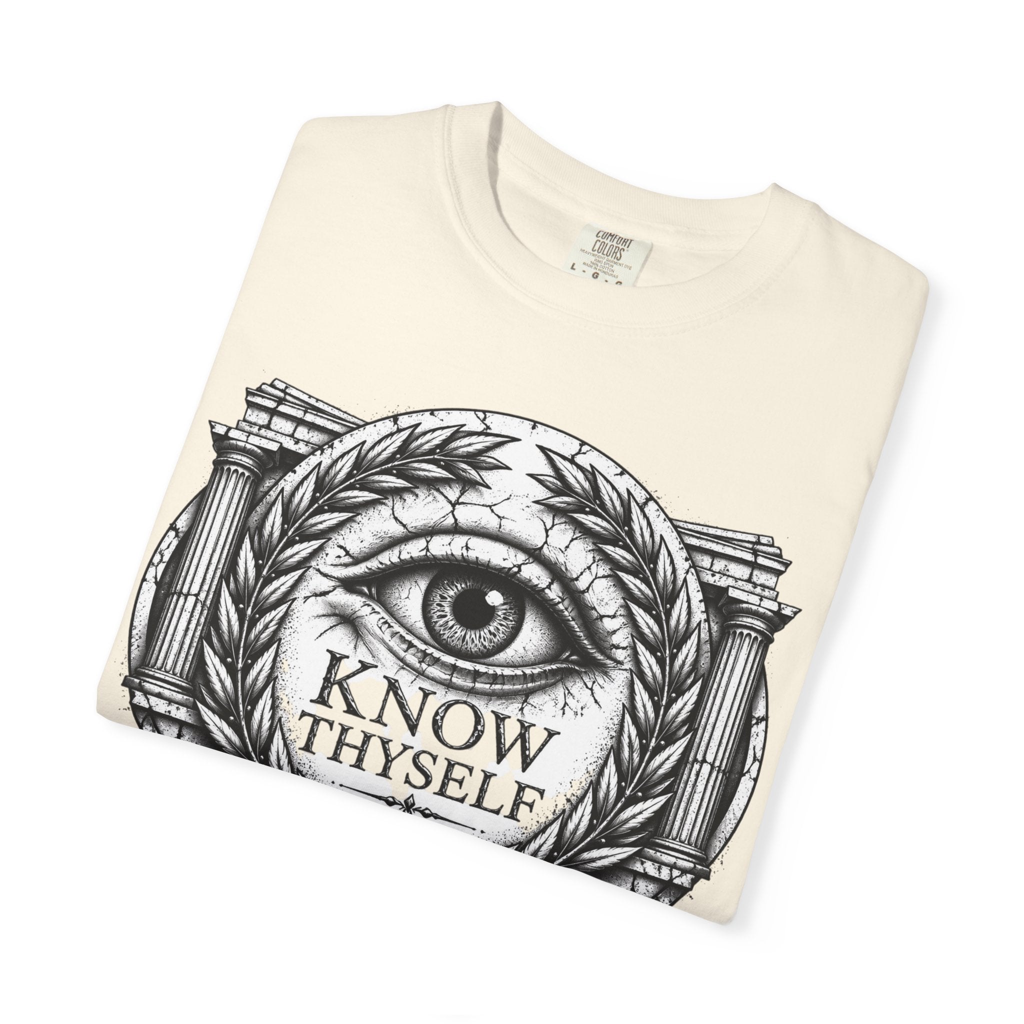 Know Thyself Eye T-Shirt — Vintage Masonic All-Seeing Eye Graphic Tee