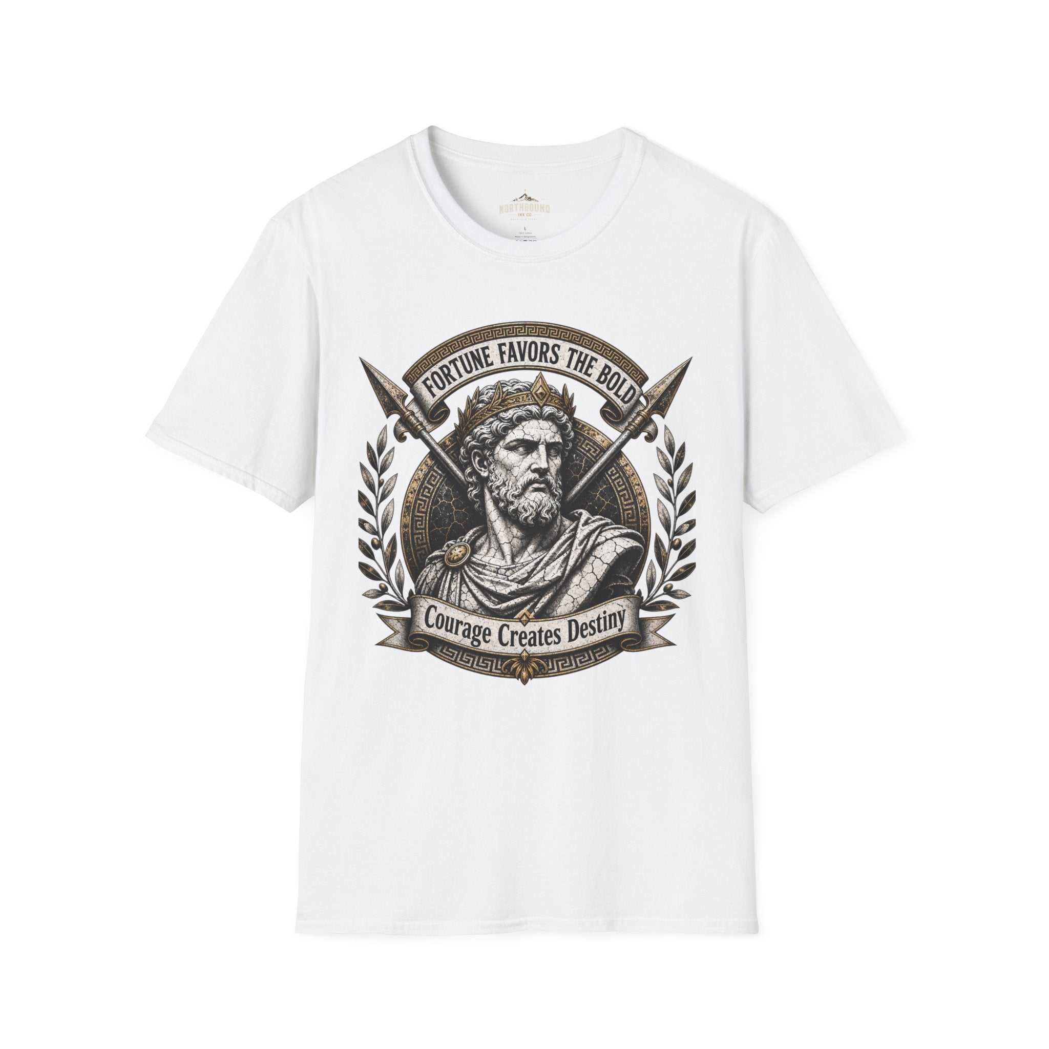 Fortune Favors The Bold T-Shirt — Viking/Norse Warrior Graphic Tee
