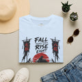 T-Shirt — “Fall Seven Times, Rise Eight” Samurai Graphic Tee