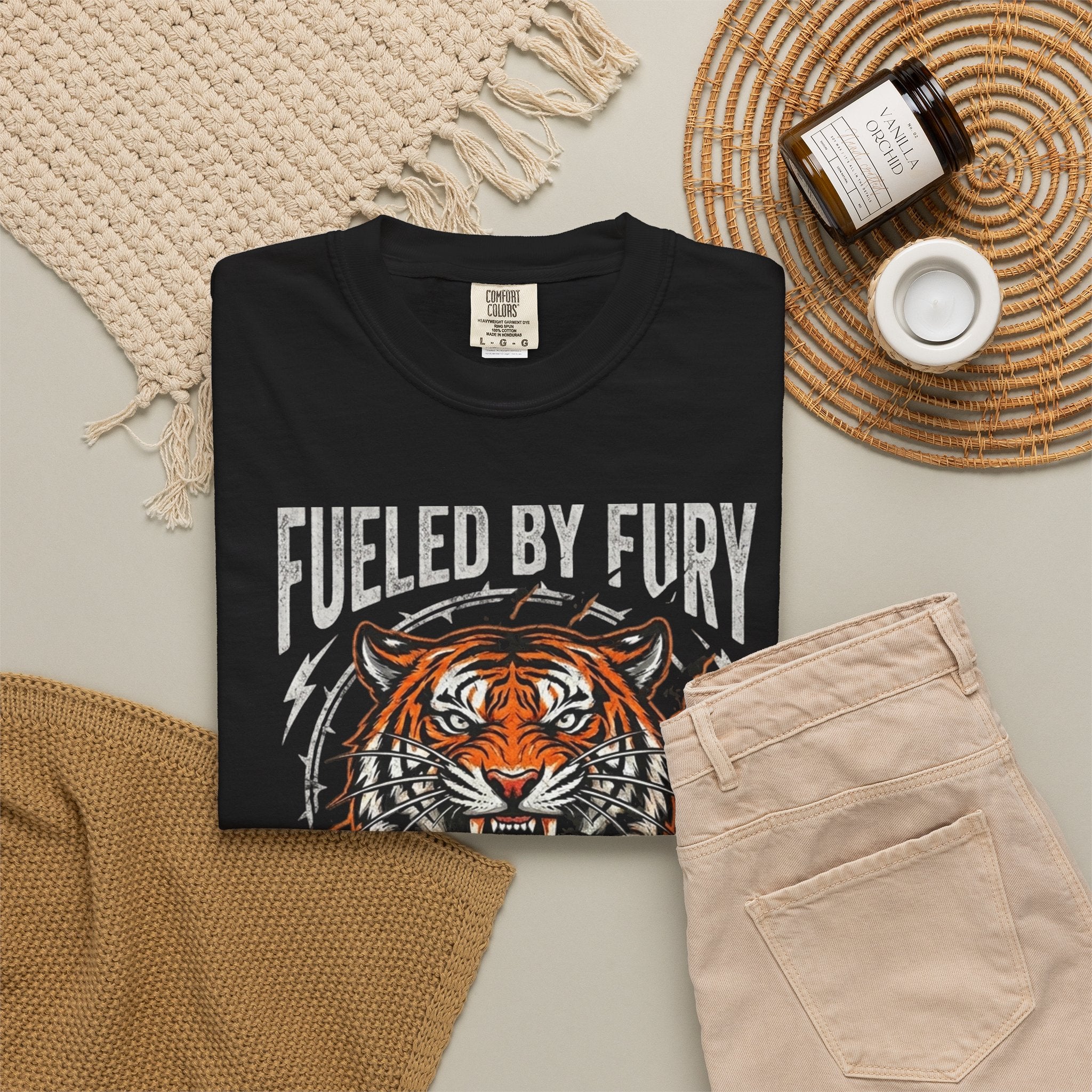 Fueled By Fury Tiger T-Shirt