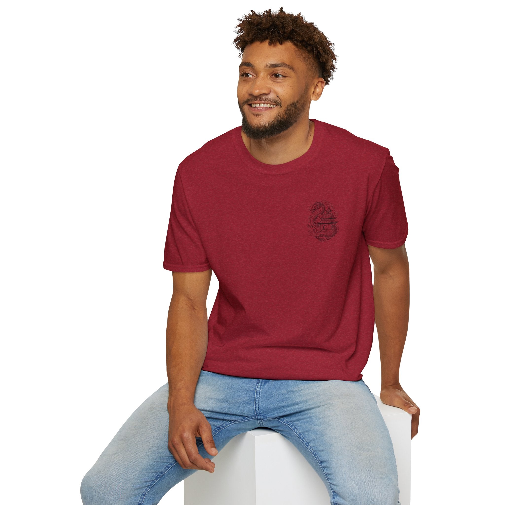 Dragon Temple T-Shirt — Asian Dragon Graphic Tee