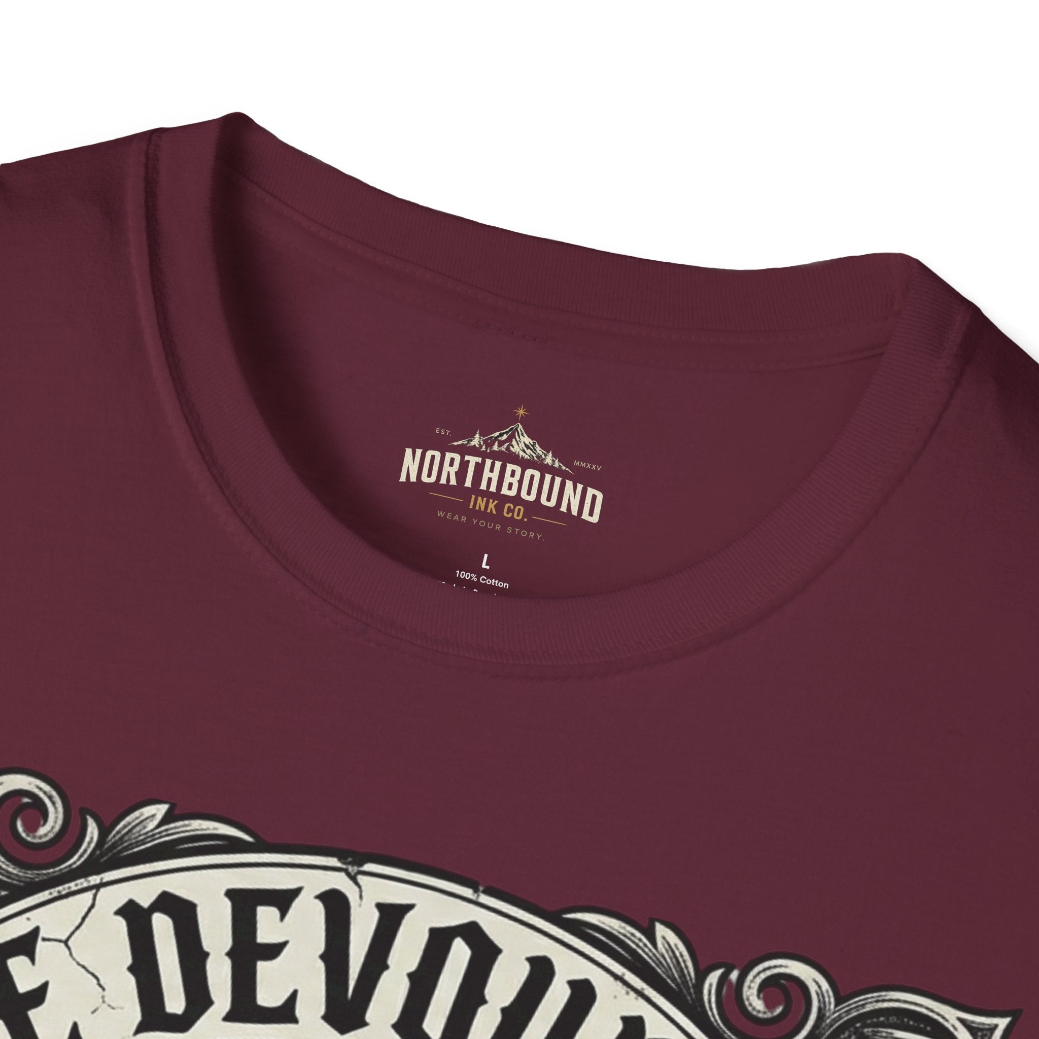 Time Devours All Skull T-Shirt – Vintage Gothic Skull & Pocket Watch Tee