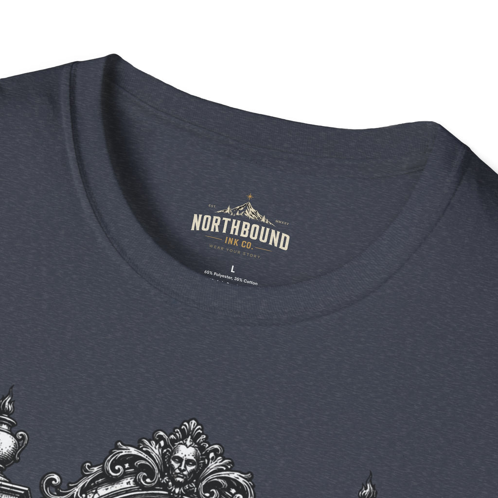 The Unexamined Life T-Shirt — Philosophical Mirror Graphic Tee