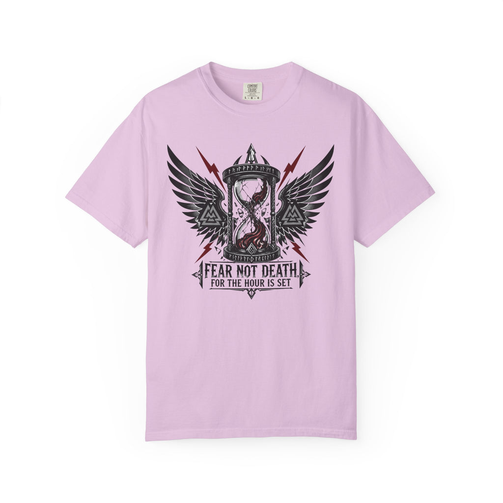 Fear Not Death Hourglass Graphic T-Shirt
