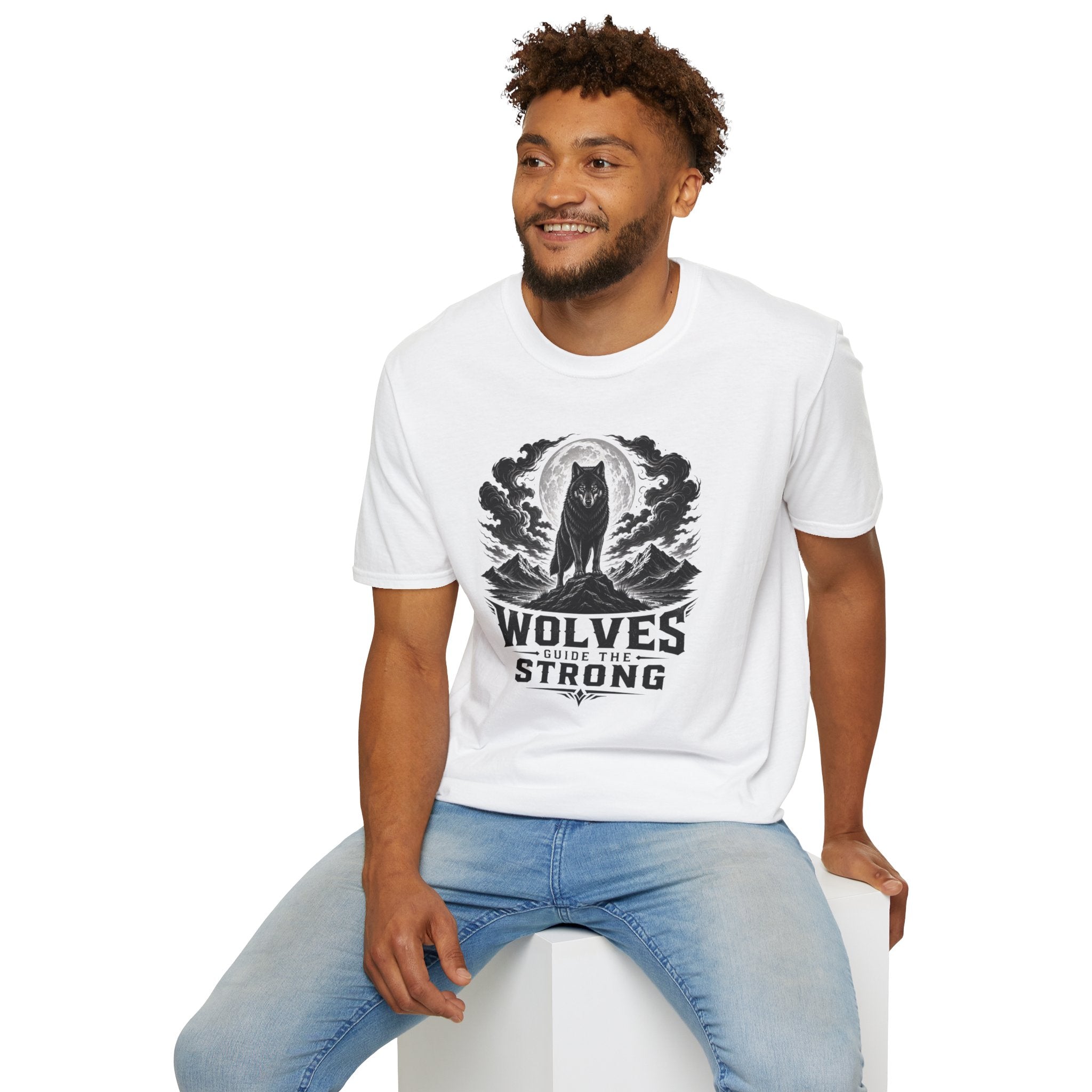 Wolf Moon T-Shirt — 'Wolves Stay Strong' Graphic Tee for Nature & Pack-Loyal Fans