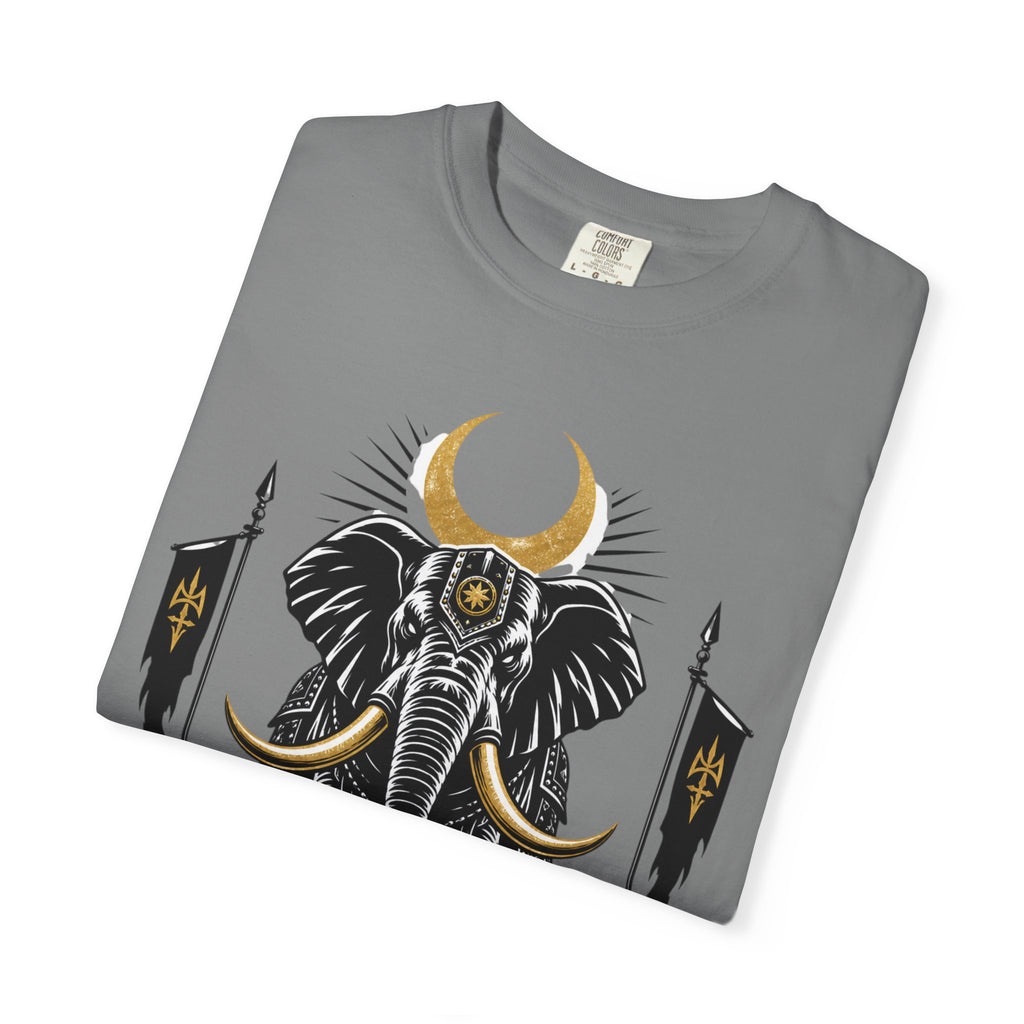 Victory & Sacrifice Elephant T-Shirt — Graphic Warrior Tee