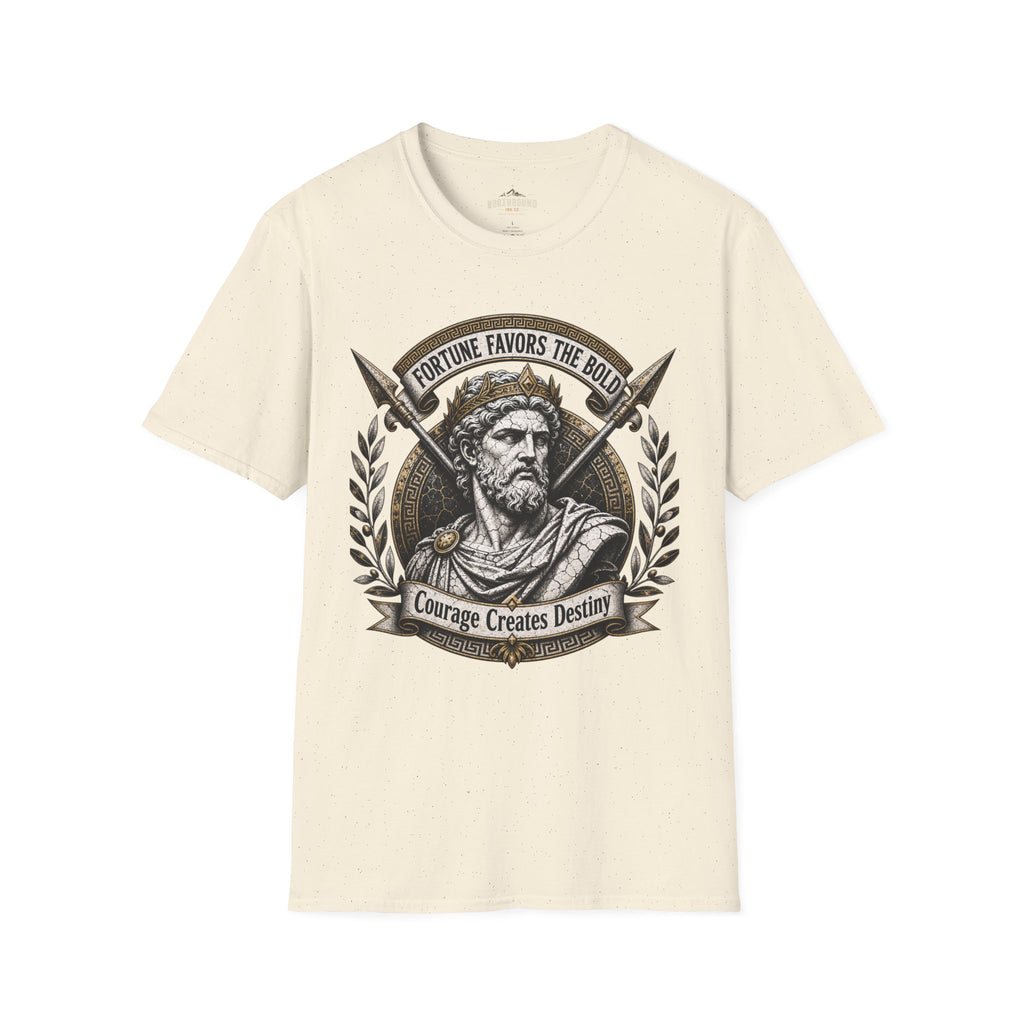 Fortune Favors The Bold T-Shirt — Viking/Norse Warrior Graphic Tee