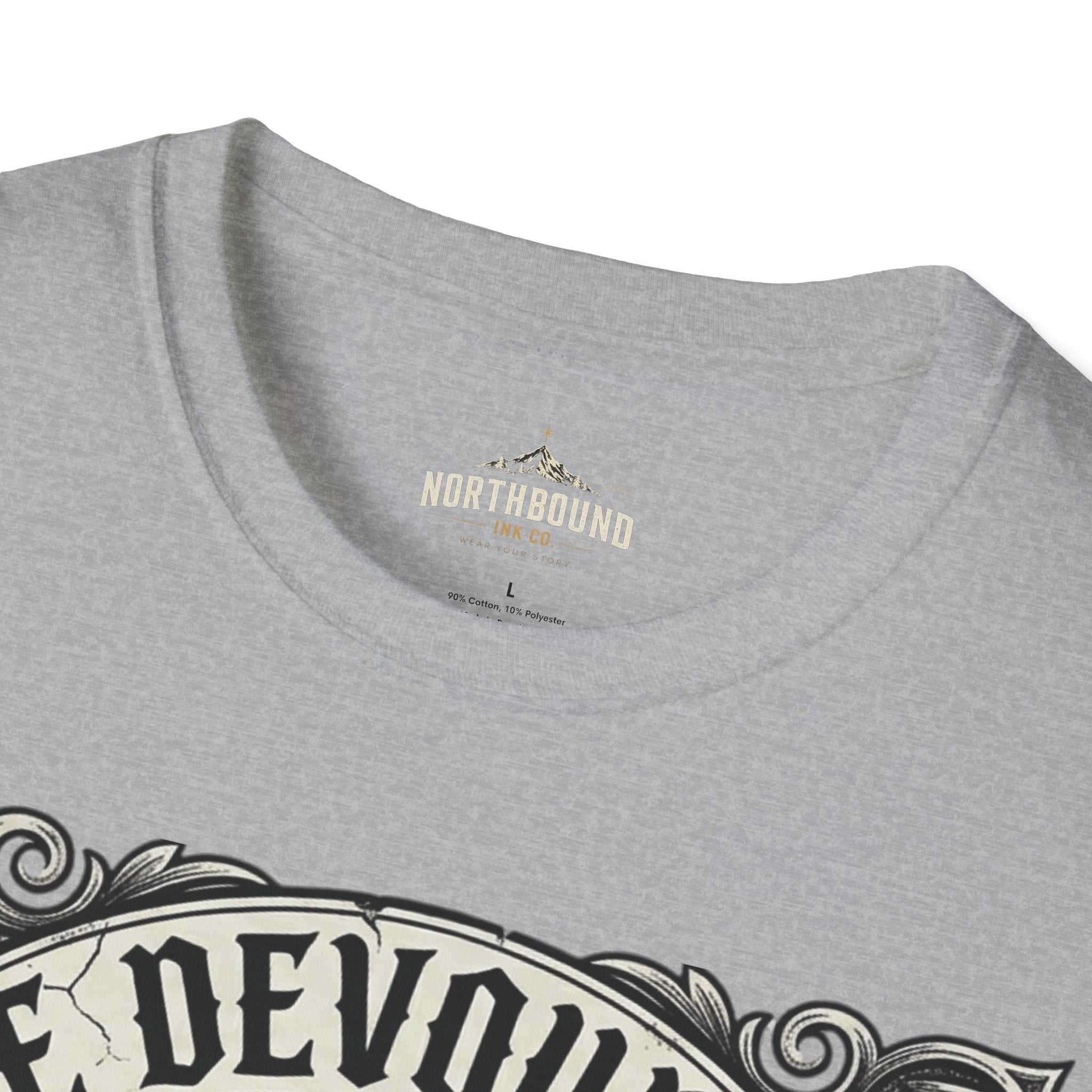 Time Devours All Skull T-Shirt – Vintage Gothic Skull & Pocket Watch Tee
