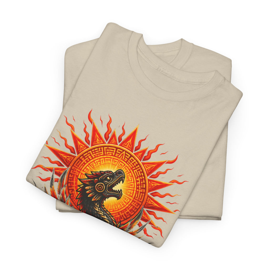 Dragon Sun T-Shirt — Fiery Serpent Graphic Tee