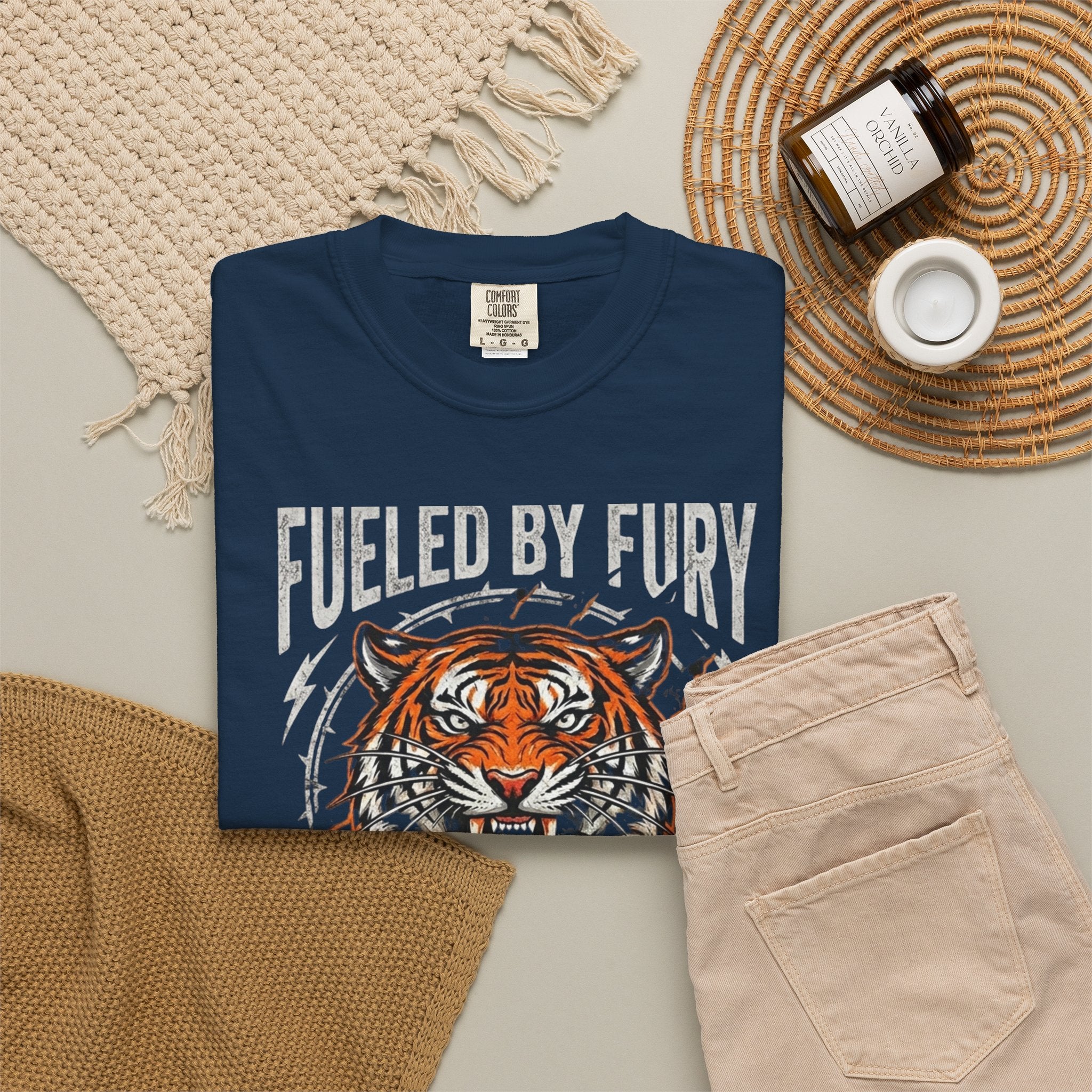 Fueled By Fury Tiger T-Shirt