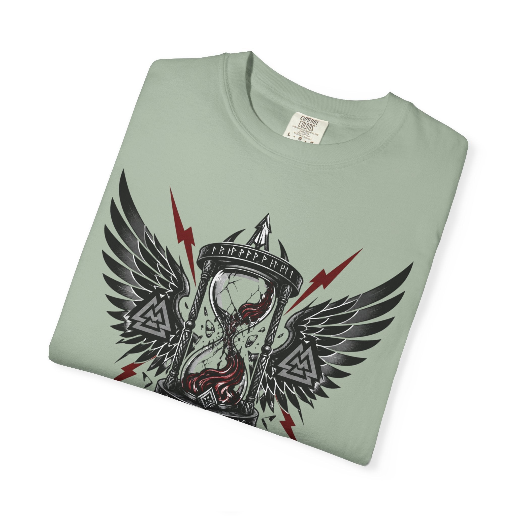 Fear Not Death Hourglass Graphic T-Shirt