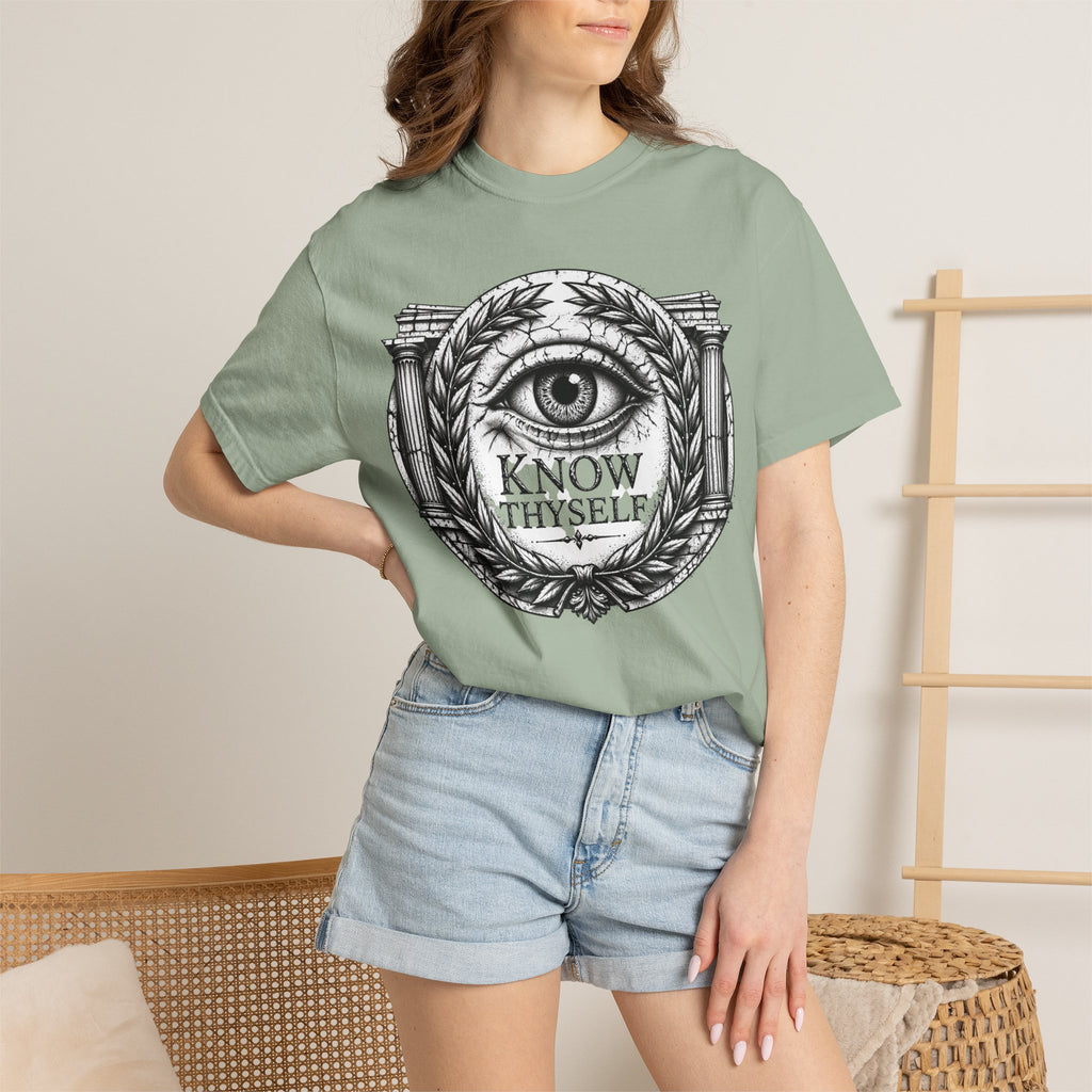 Know Thyself Eye T-Shirt — Vintage Masonic All-Seeing Eye Graphic Tee