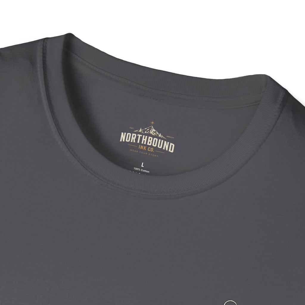 Crocodile & Compass T‑Shirt — Nautical Adventure Graphic Tee