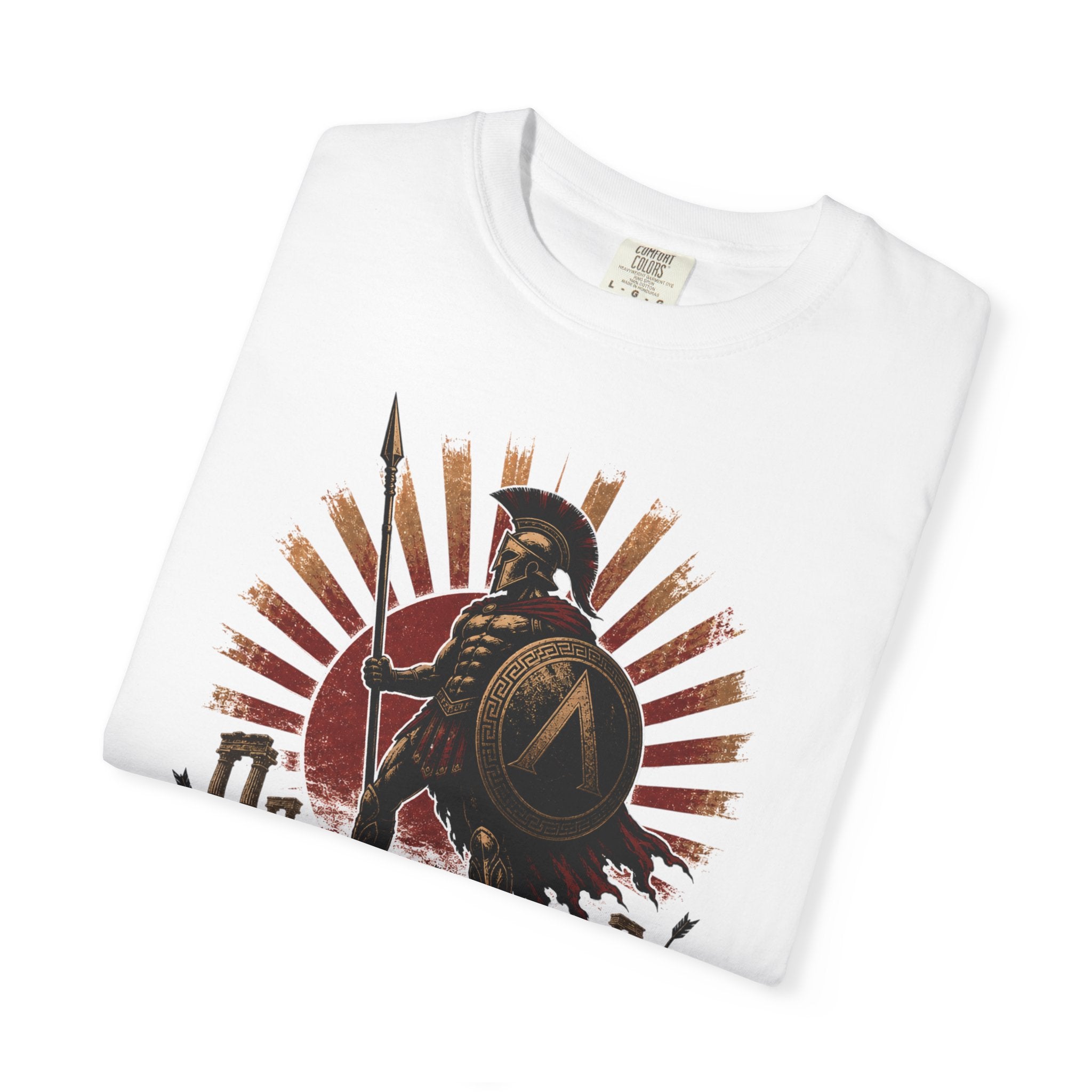 Glory Awaits Spartan Warrior T-Shirt