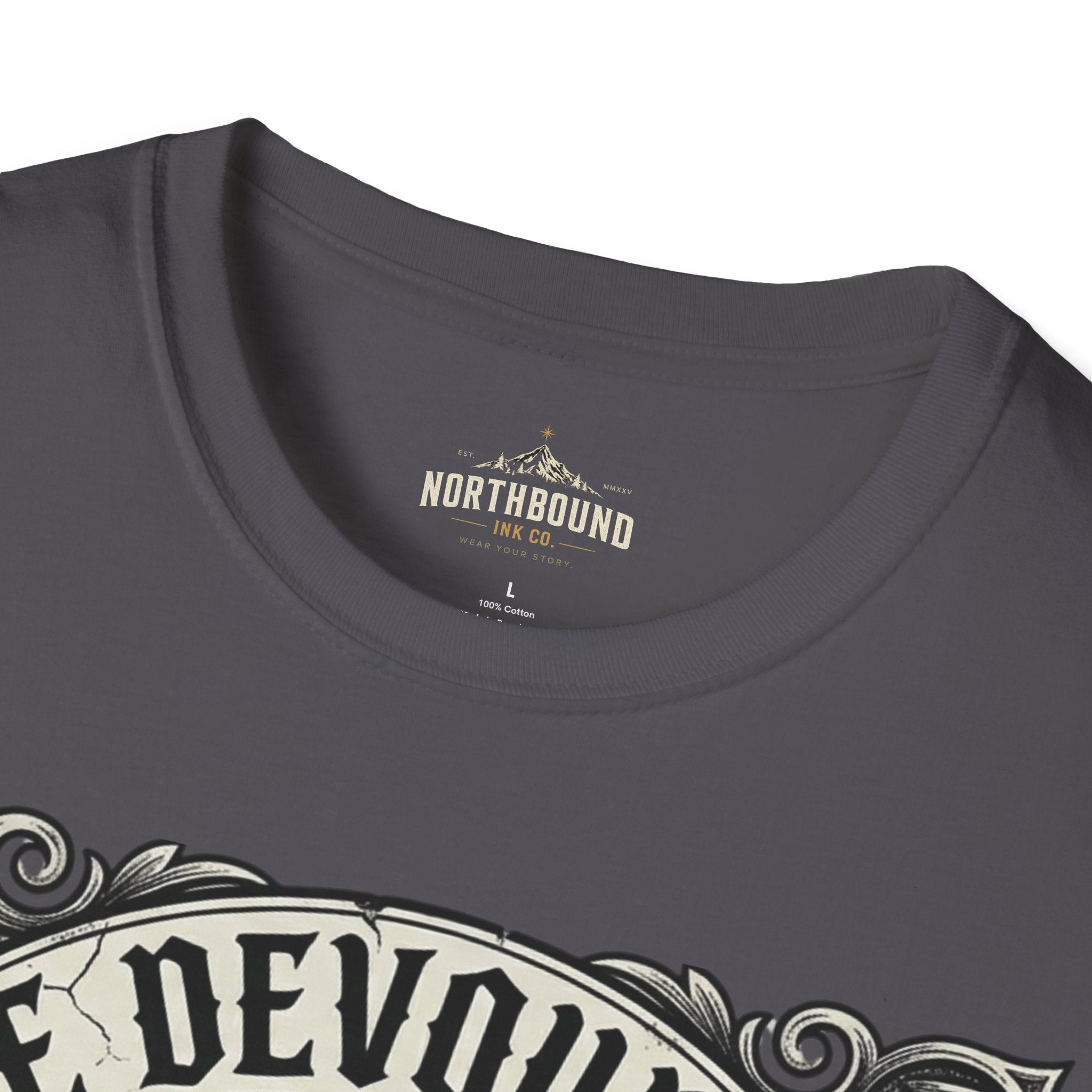 Time Devours All Skull T-Shirt – Vintage Gothic Skull & Pocket Watch Tee
