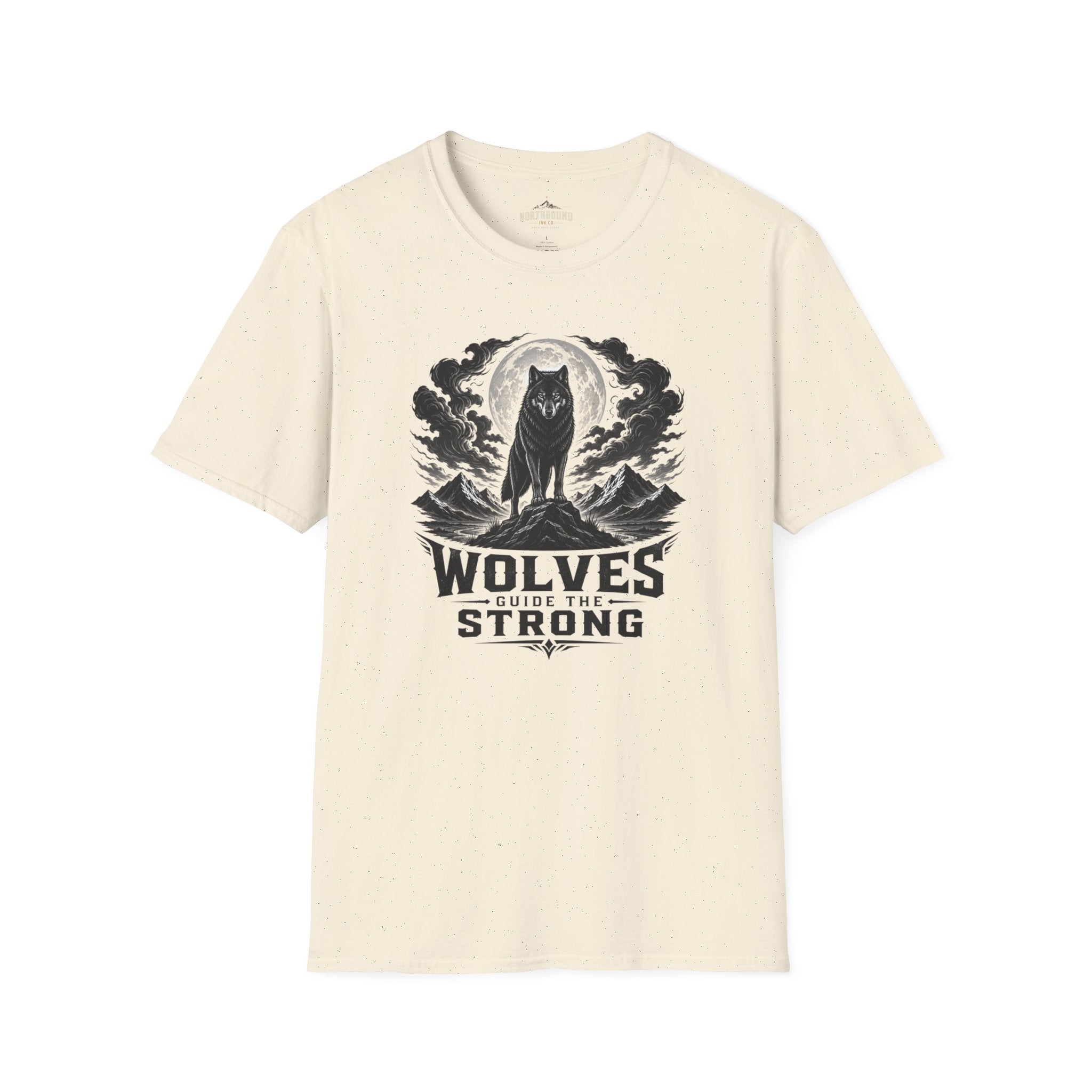 Wolf Moon T-Shirt — 'Wolves Stay Strong' Graphic Tee for Nature & Pack-Loyal Fans