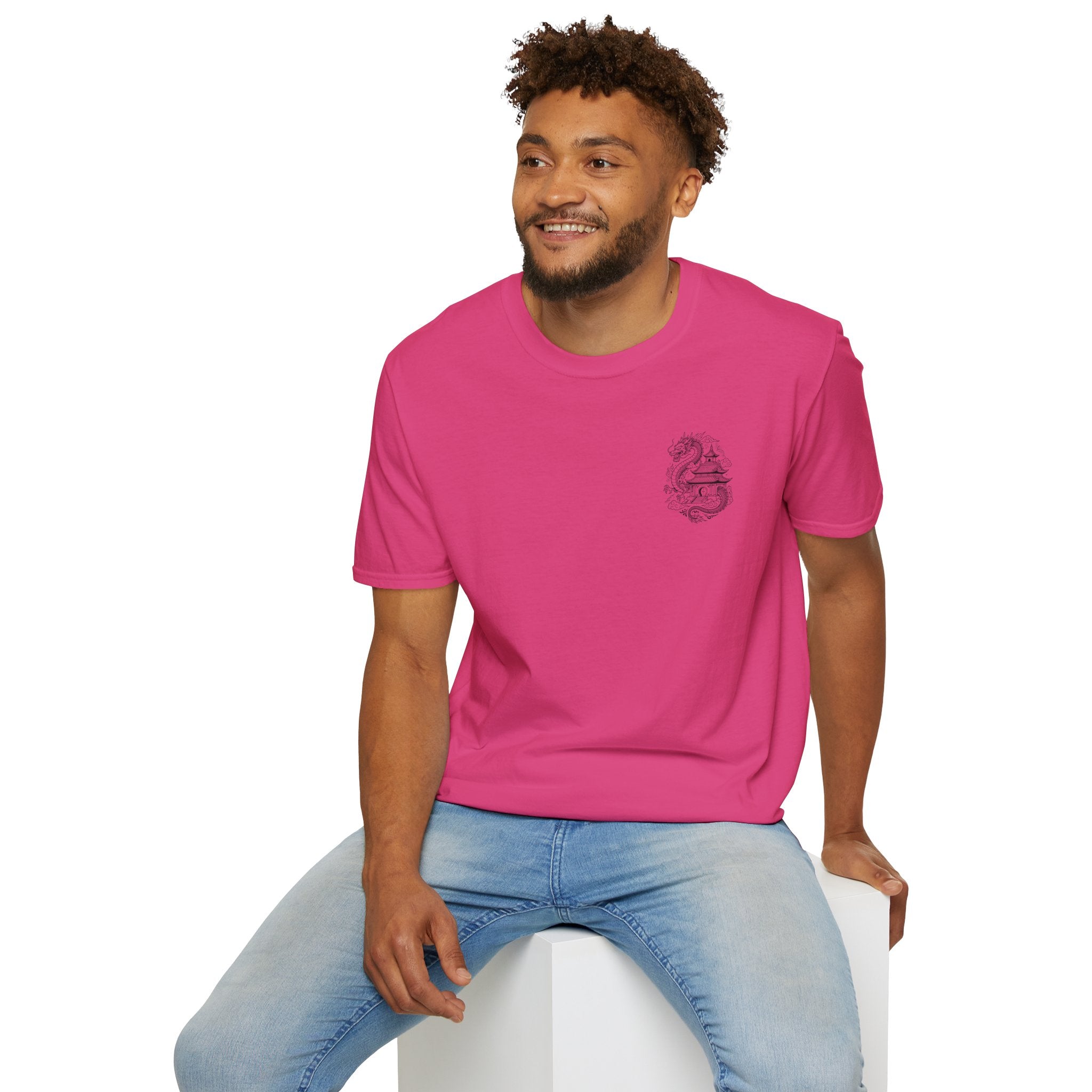 Dragon Temple T-Shirt — Asian Dragon Graphic Tee