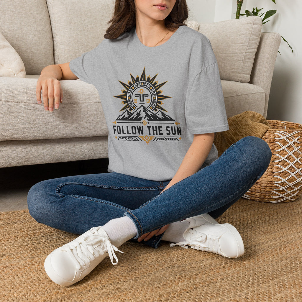 Follow the Sun T-Shirt — Mountain Sun Logo Tee
