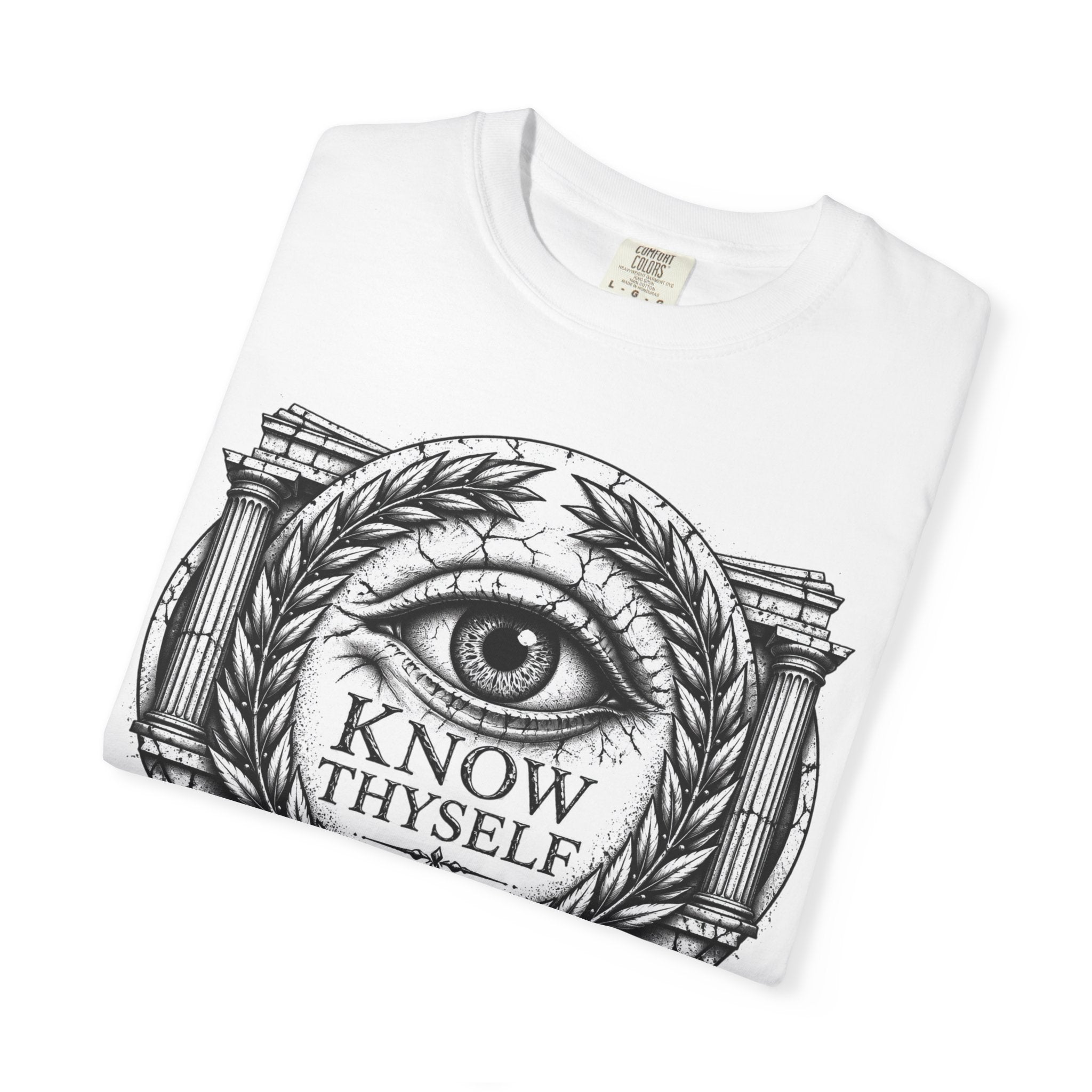 Know Thyself Eye T-Shirt — Vintage Masonic All-Seeing Eye Graphic Tee