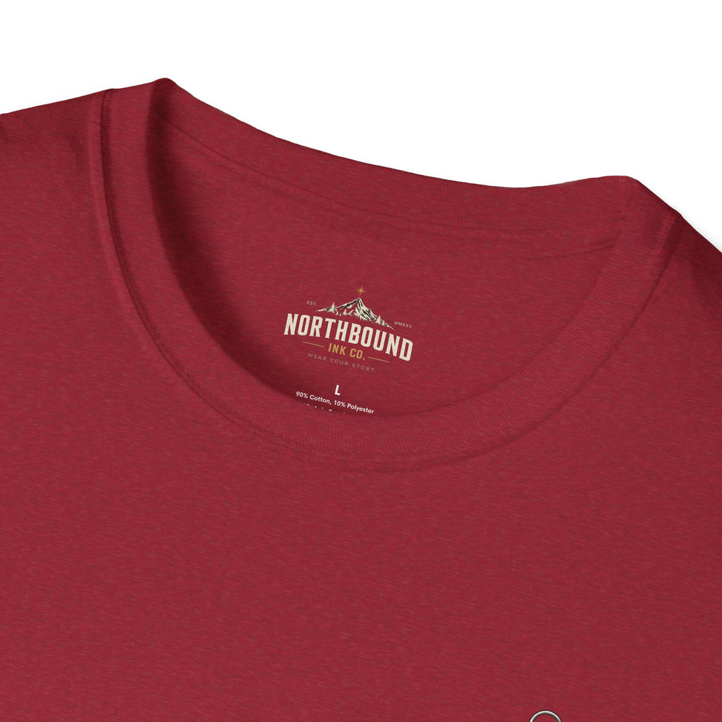 Crocodile & Compass T‑Shirt — Nautical Adventure Graphic Tee
