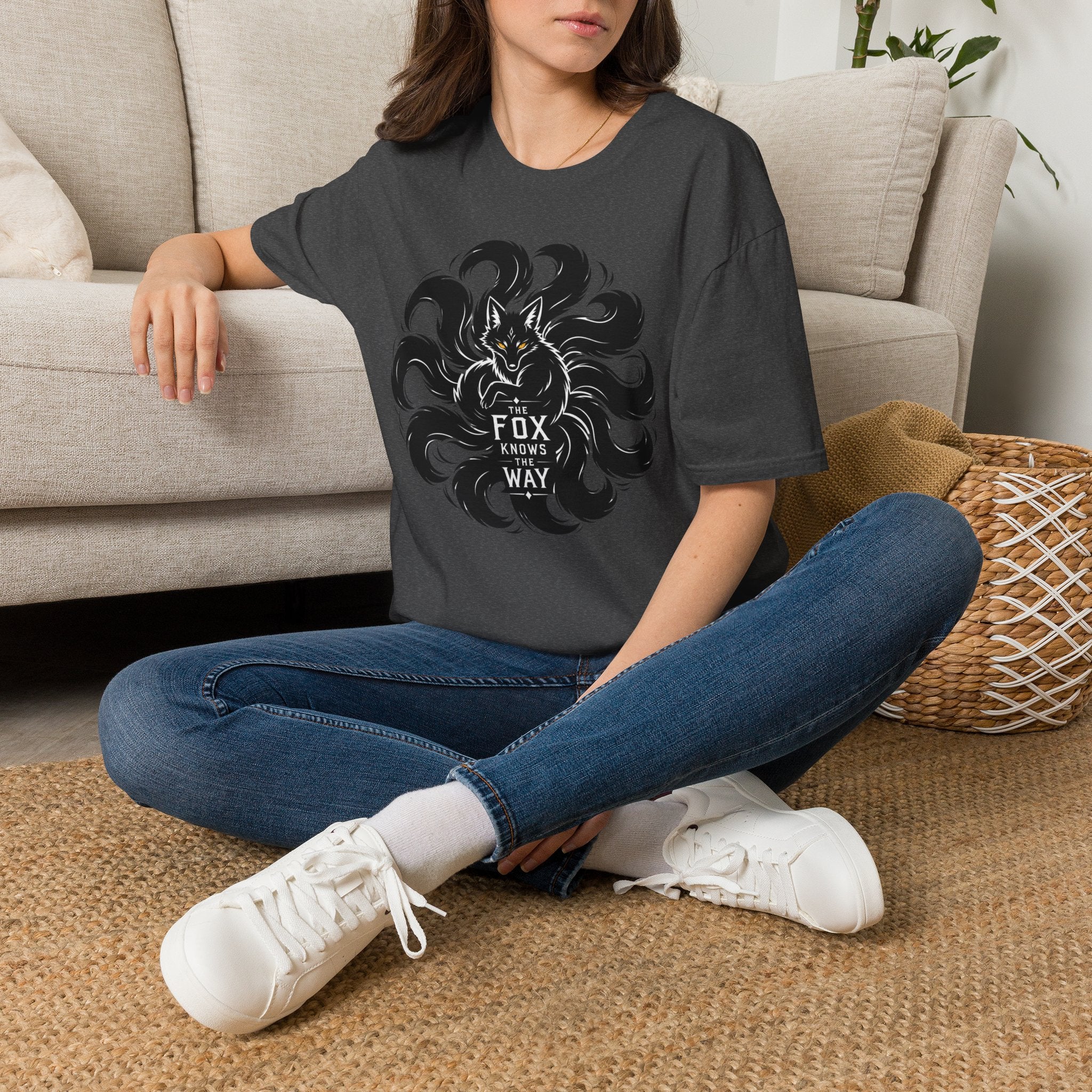 Fox Tails T-Shirt — "The Fox Knows the Way" Graphic Tee
