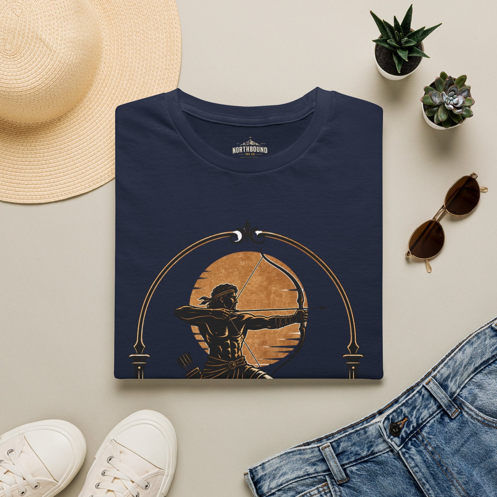 Archer Strength T‑Shirt — 'Strength Through Struggle' Graphic Tee