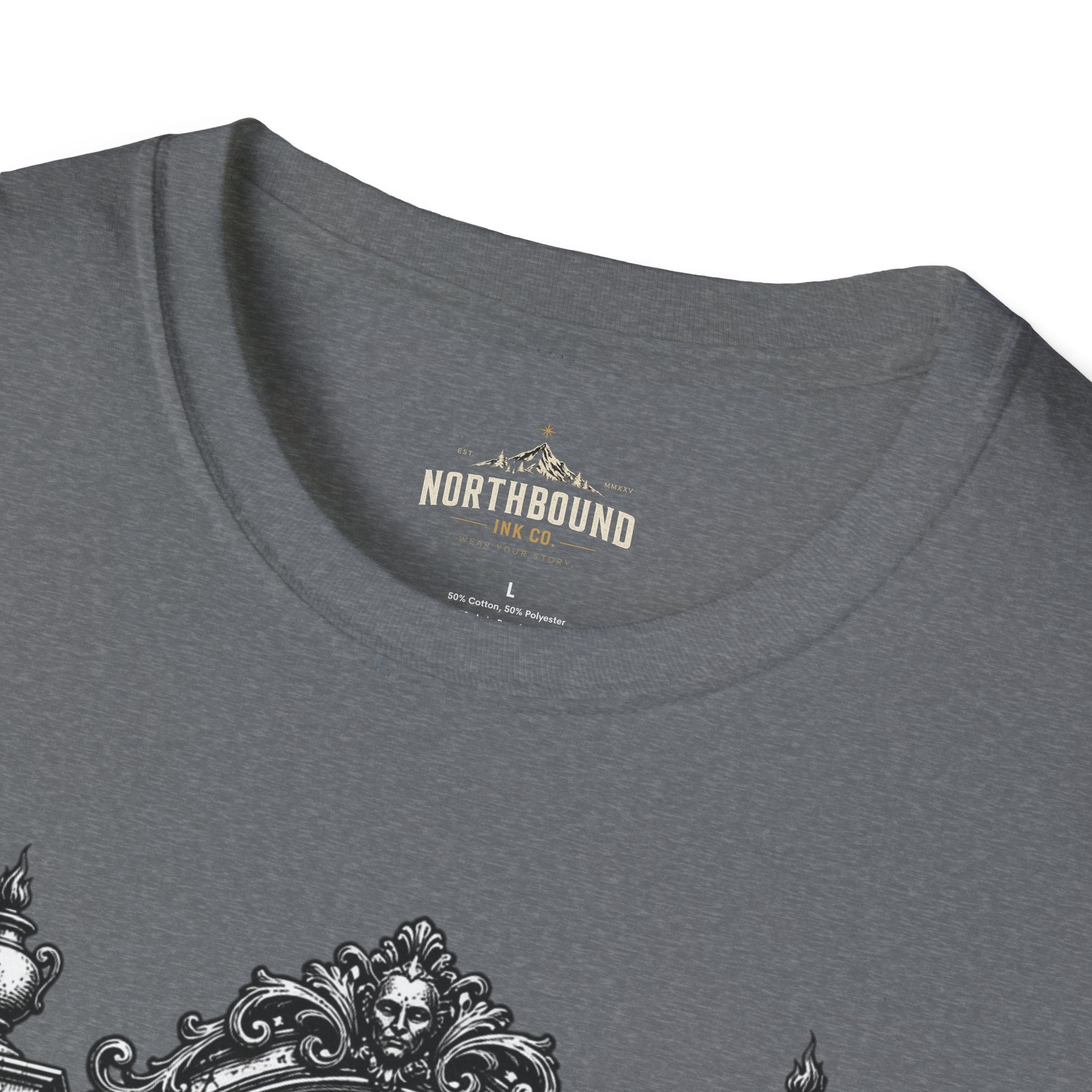 The Unexamined Life T-Shirt — Philosophical Mirror Graphic Tee