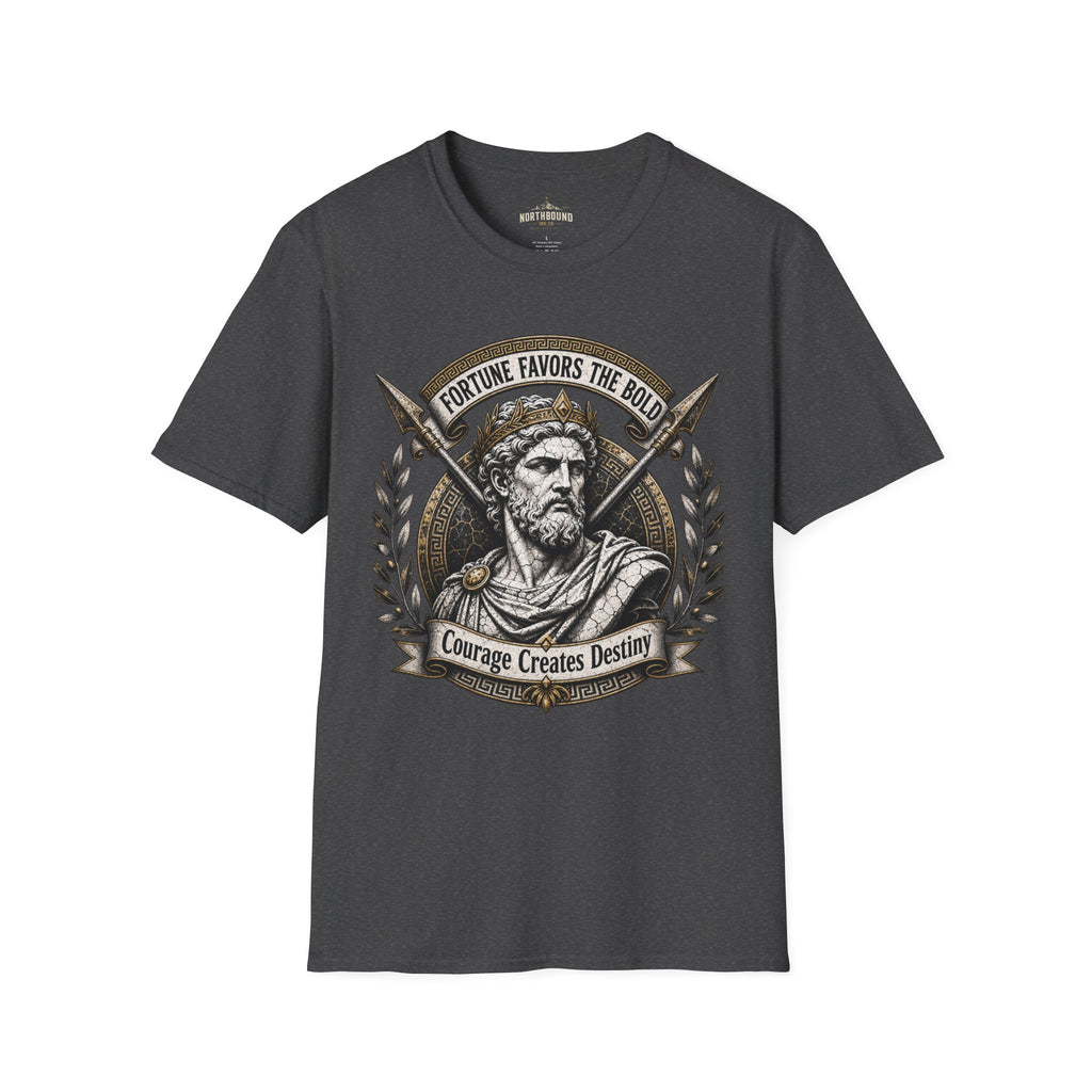 Fortune Favors The Bold T-Shirt — Viking/Norse Warrior Graphic Tee
