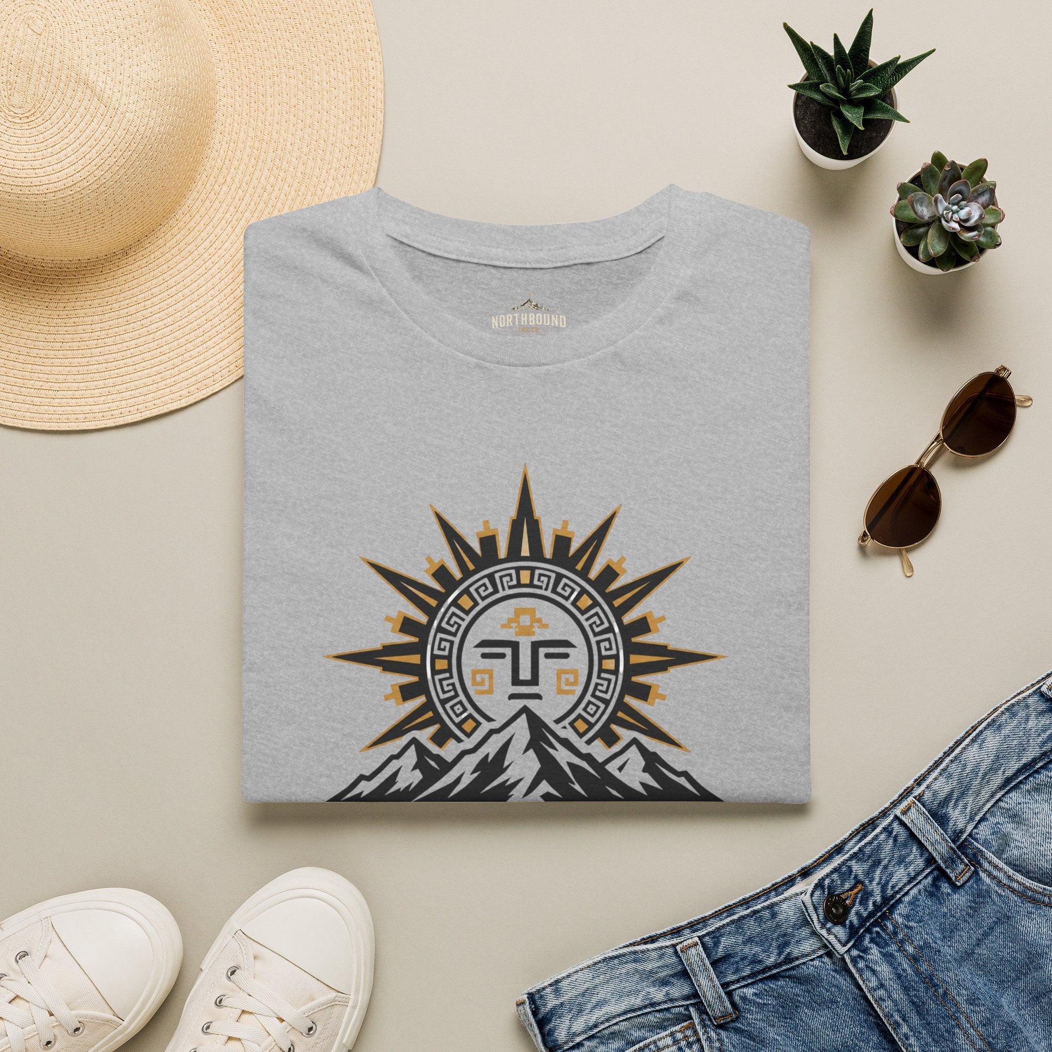 Follow the Sun T-Shirt — Mountain Sun Logo Tee