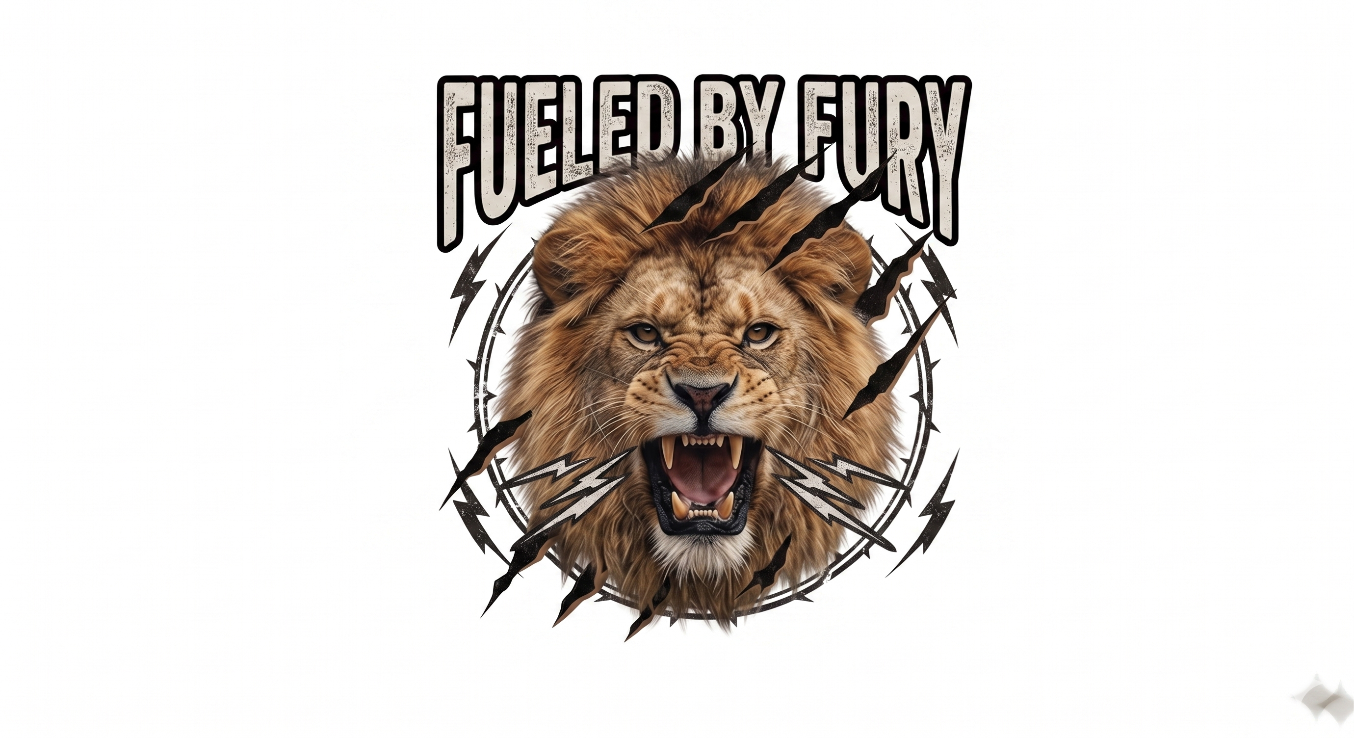 Fueled By Fury Lion T-Shirt