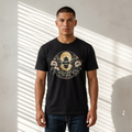 Still Waters Reflect the Moon T-Shirt — Zen Pagoda Moon Graphic Tee
