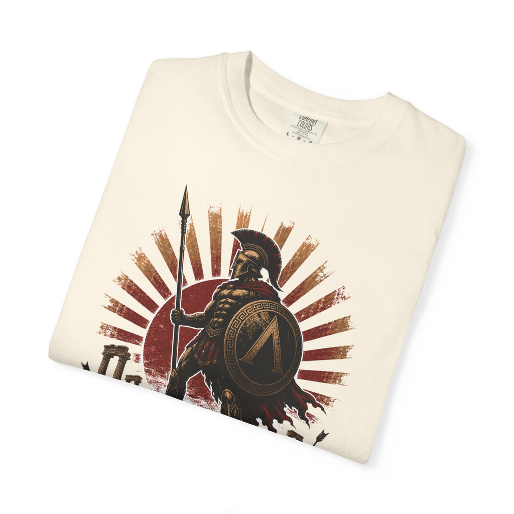 Glory Awaits Spartan Warrior T-Shirt