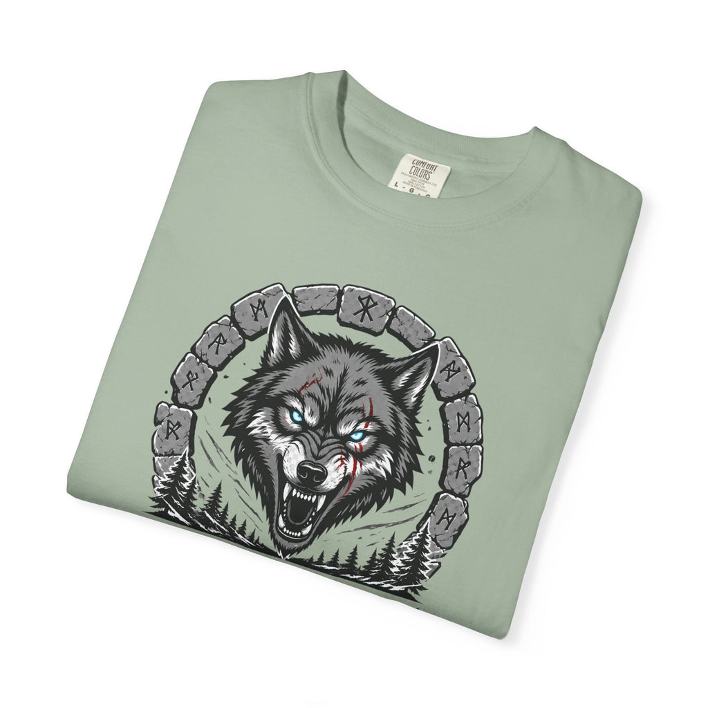 Wolf Head T-Shirt — "Where Wolf Ears Are, Wolf Teeth Are Near" Graphic Tee