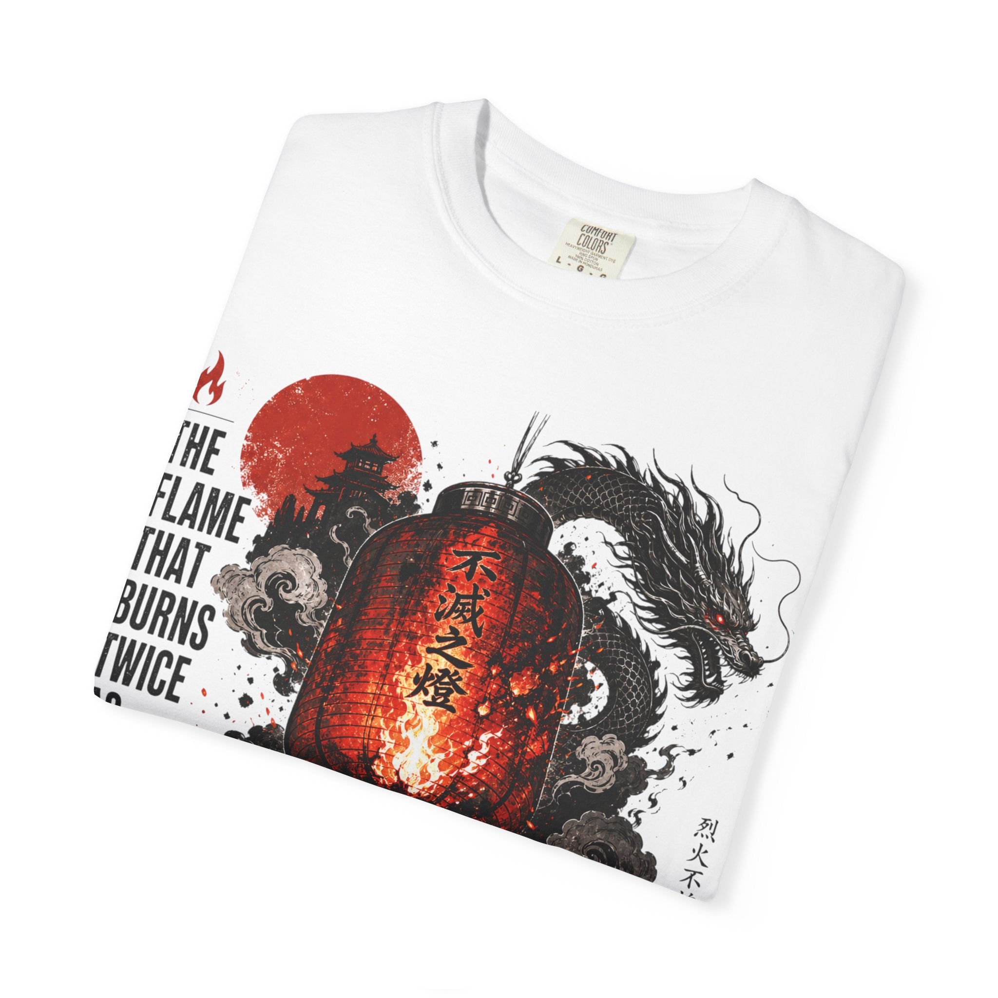 Dragon Lantern T-Shirt — “The Flame That Burns Twice As Bright”