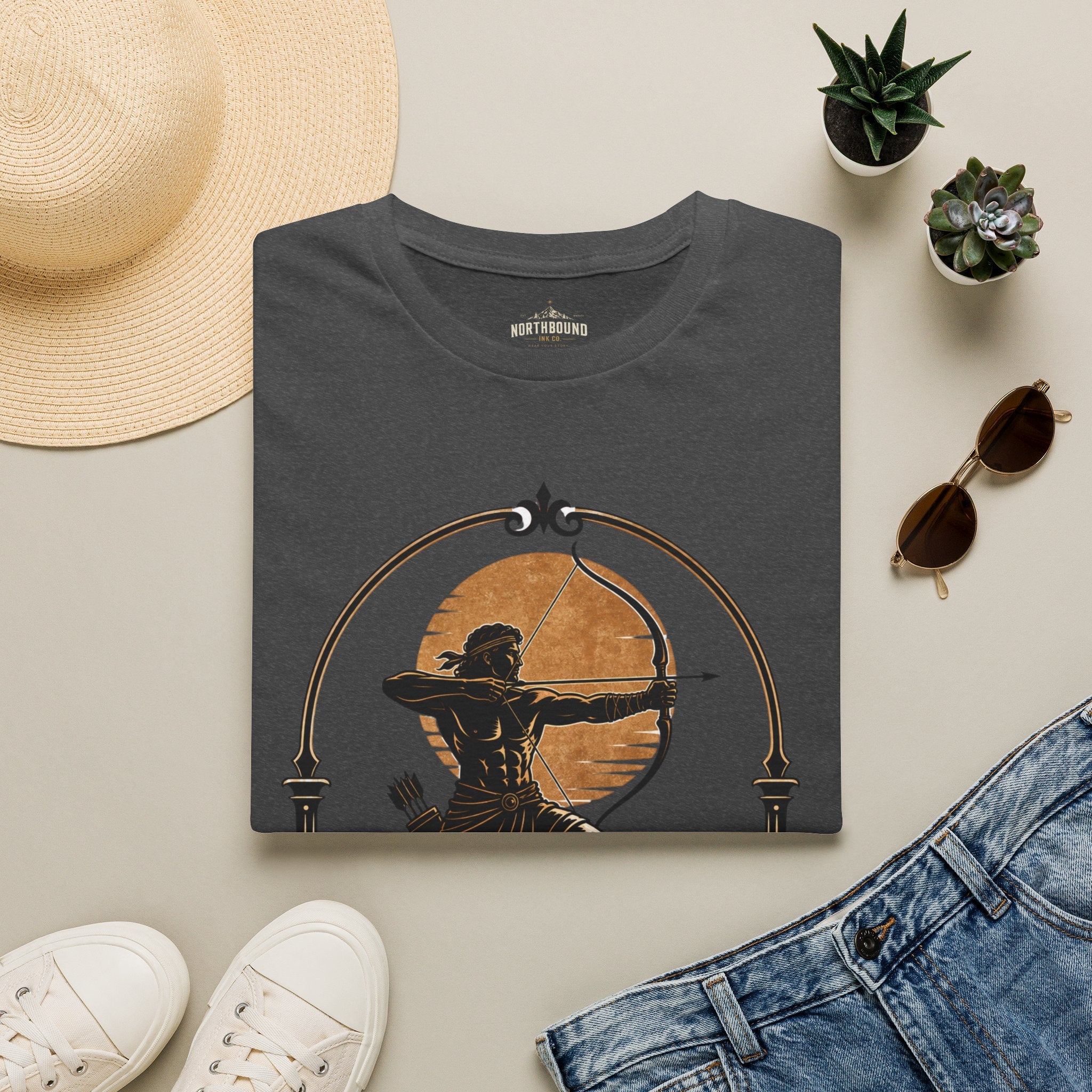 Archer Strength T‑Shirt — 'Strength Through Struggle' Graphic Tee