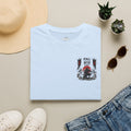T-Shirt — 'Fall, Rise, Repeat' Samurai Chest Print