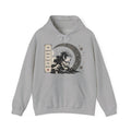 Moon Wave Hoodie — "The Moon Does Not Fright the Night" Graphic Pullover