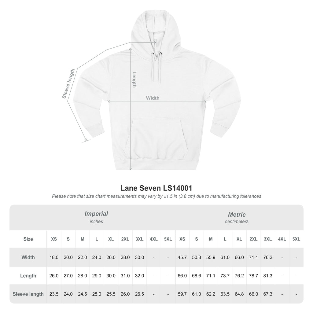 Samurai Sunset Hoodie — "Fall Rise Fight" Graphic Fleece Hoodie