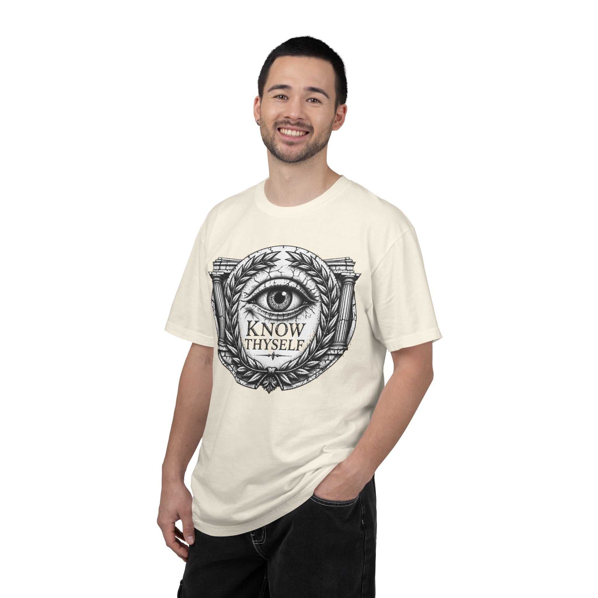 Know Thyself Eye T-Shirt — Vintage Masonic All-Seeing Eye Graphic Tee