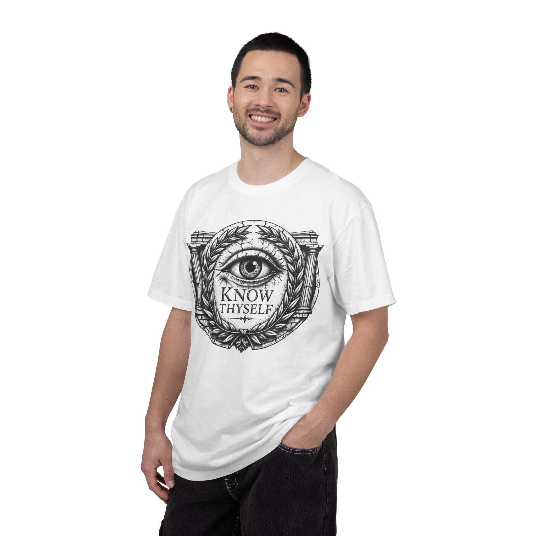 Know Thyself Eye T-Shirt — Vintage Masonic All-Seeing Eye Graphic Tee