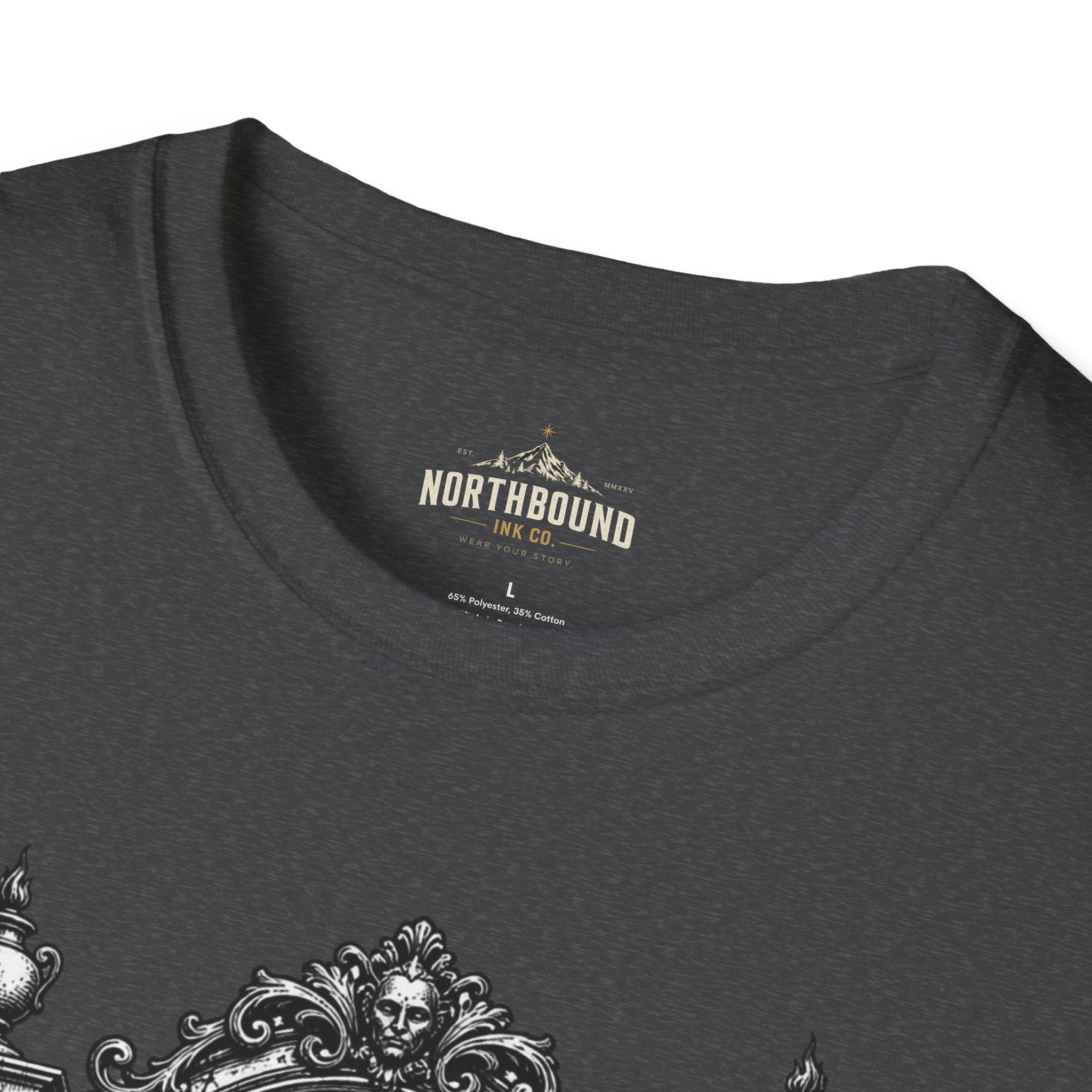 The Unexamined Life T-Shirt — Philosophical Mirror Graphic Tee