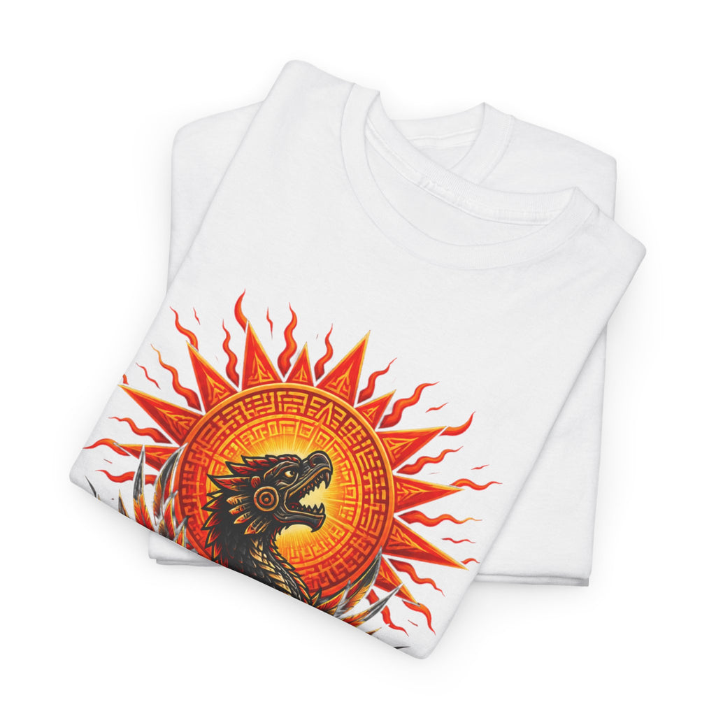 Dragon Sun T-Shirt — Fiery Serpent Graphic Tee