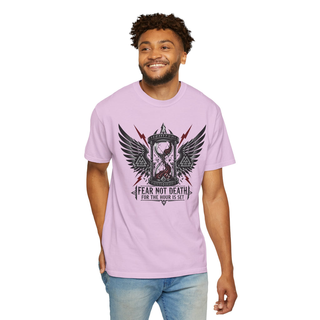 Fear Not Death Hourglass Graphic T-Shirt