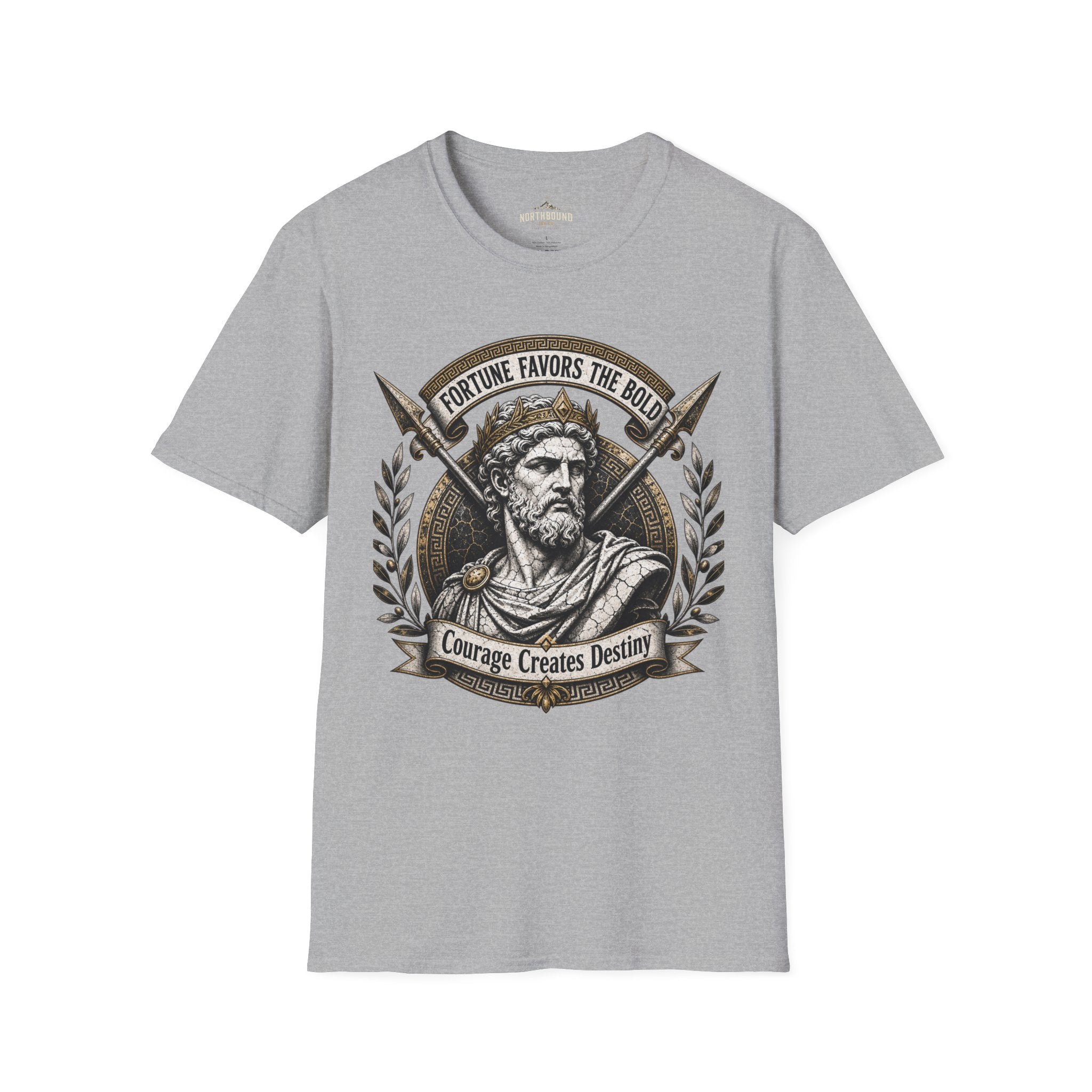 Fortune Favors The Bold T-Shirt — Viking/Norse Warrior Graphic Tee
