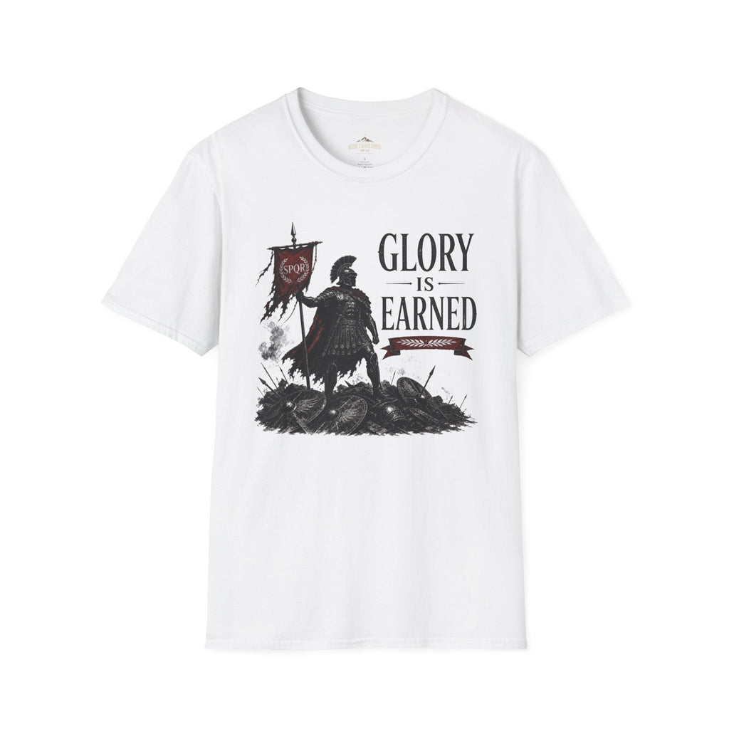 Glory Is Earned Spartan Warrior T-Shirt