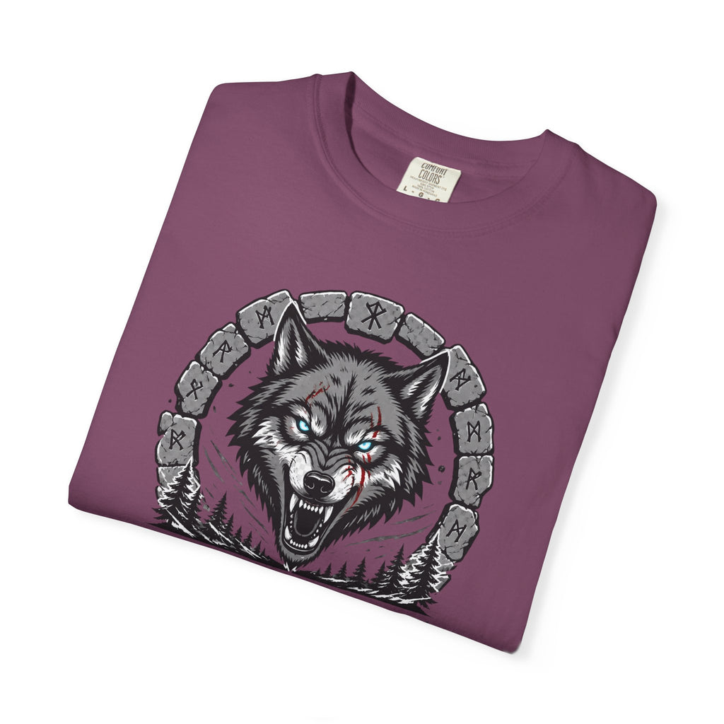 Wolf Head T-Shirt — "Where Wolf Ears Are, Wolf Teeth Are Near" Graphic Tee